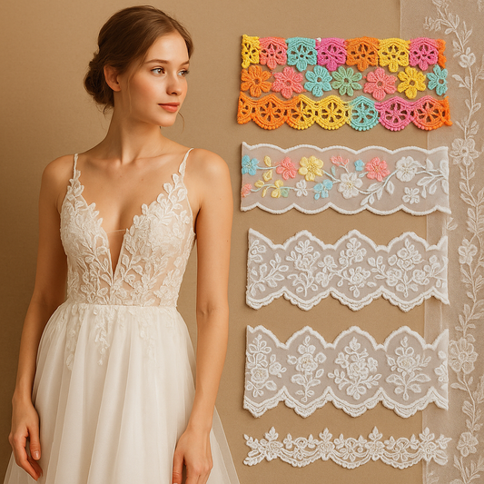 Designers Use Organza Laces in Modern Gowns and Dresses