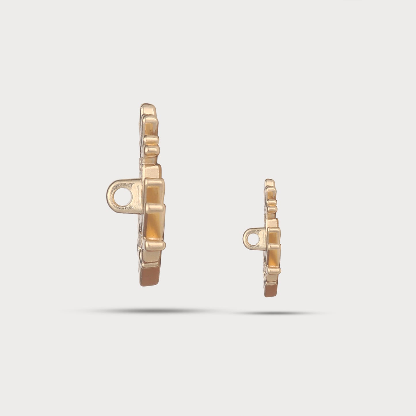 Runway Series Golden Metal Button