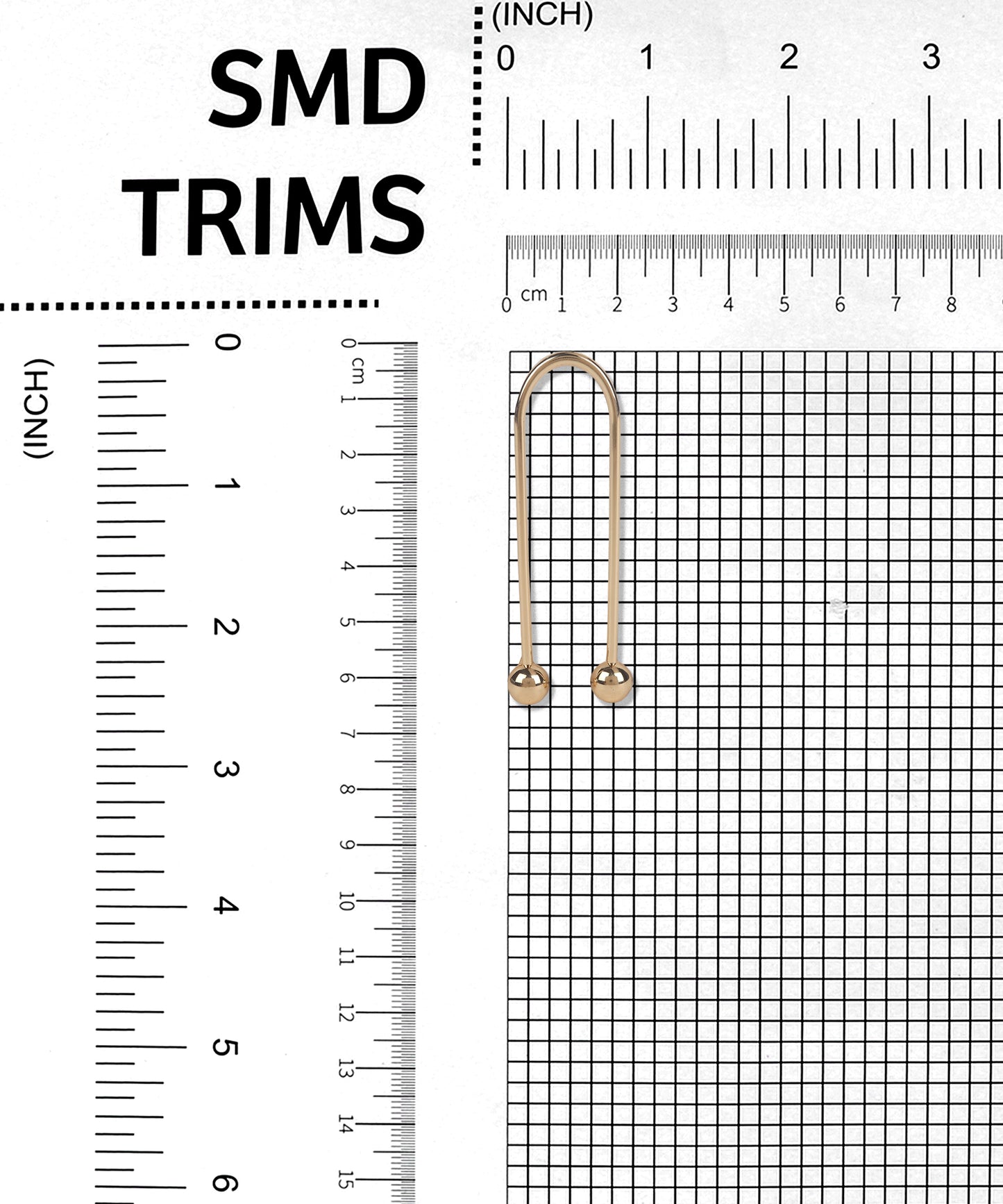 High-End Golden Metal Buckle for Couture Collections
