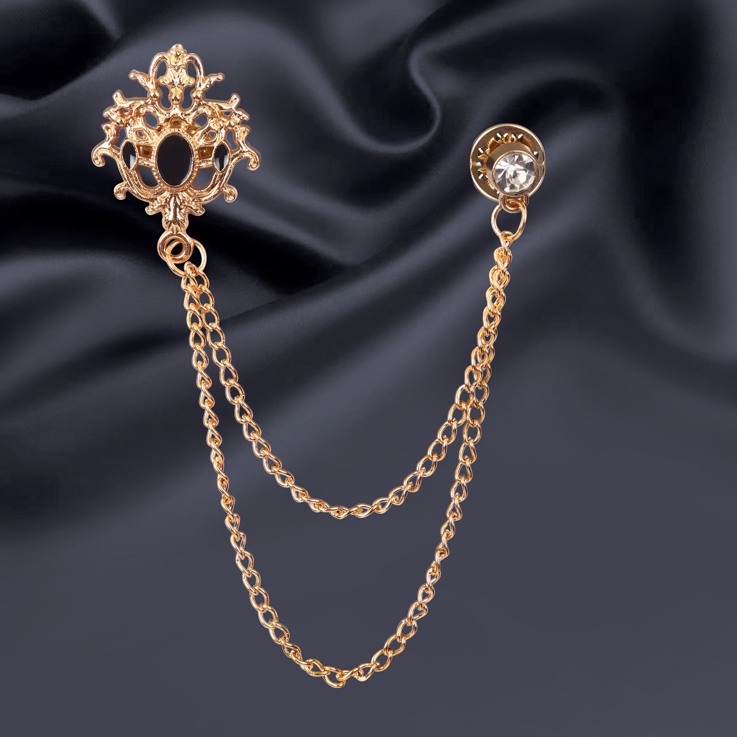 Antique Rajwada Brooch for Nehru Jackets and Sherwanis