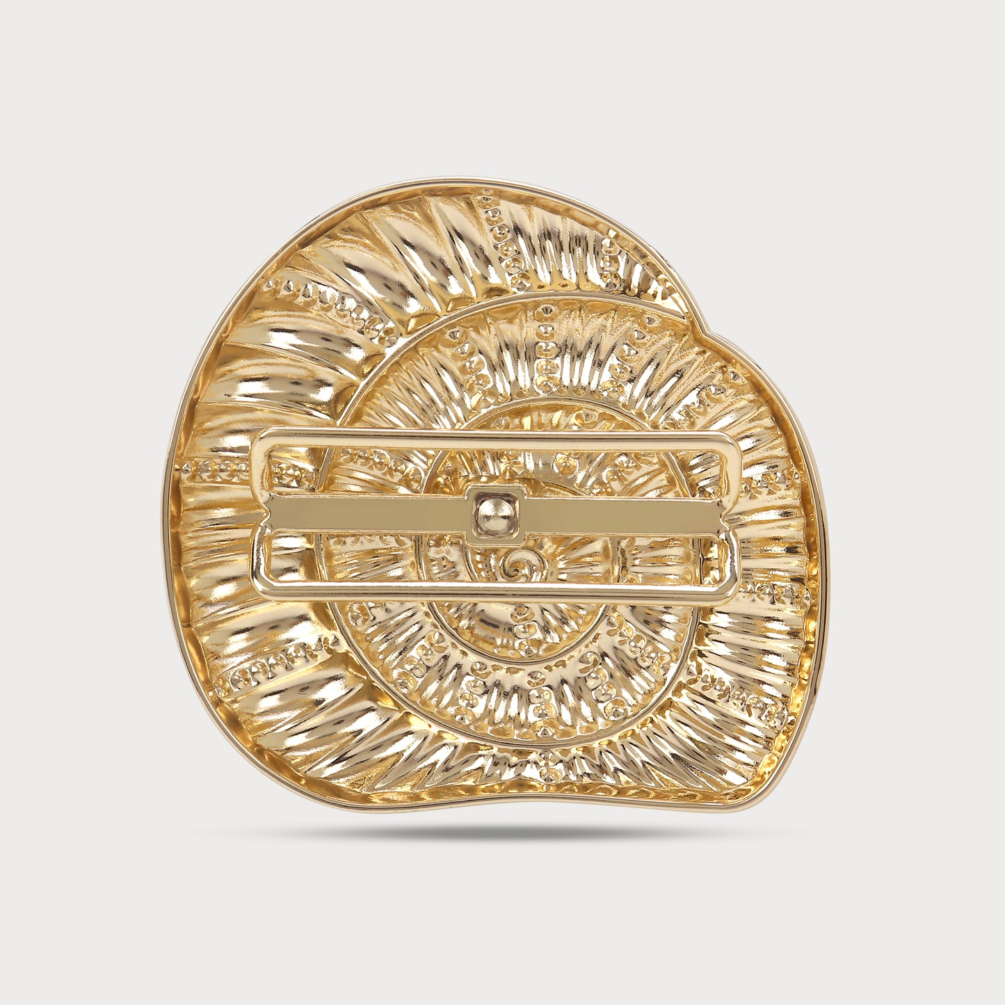 Shell Finish Golden Buckle