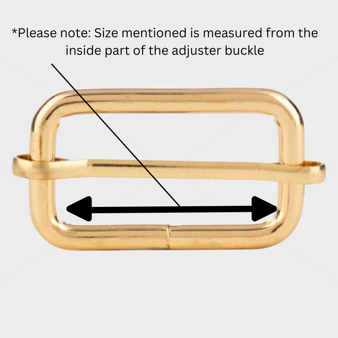 Golden Adjustable Metal Buckle for Bags and Belts