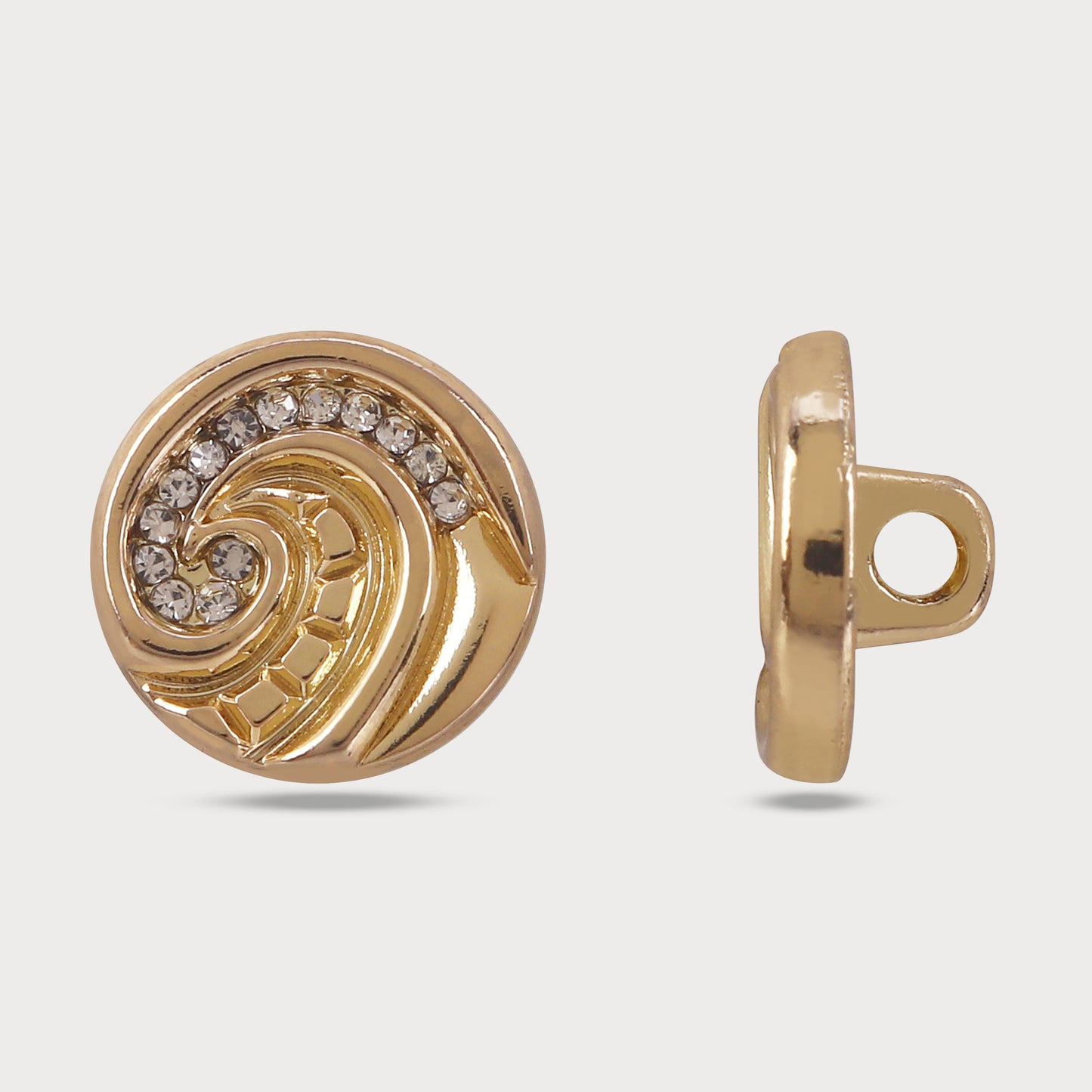 Metal Buttons for Women's Elegant Outerwear