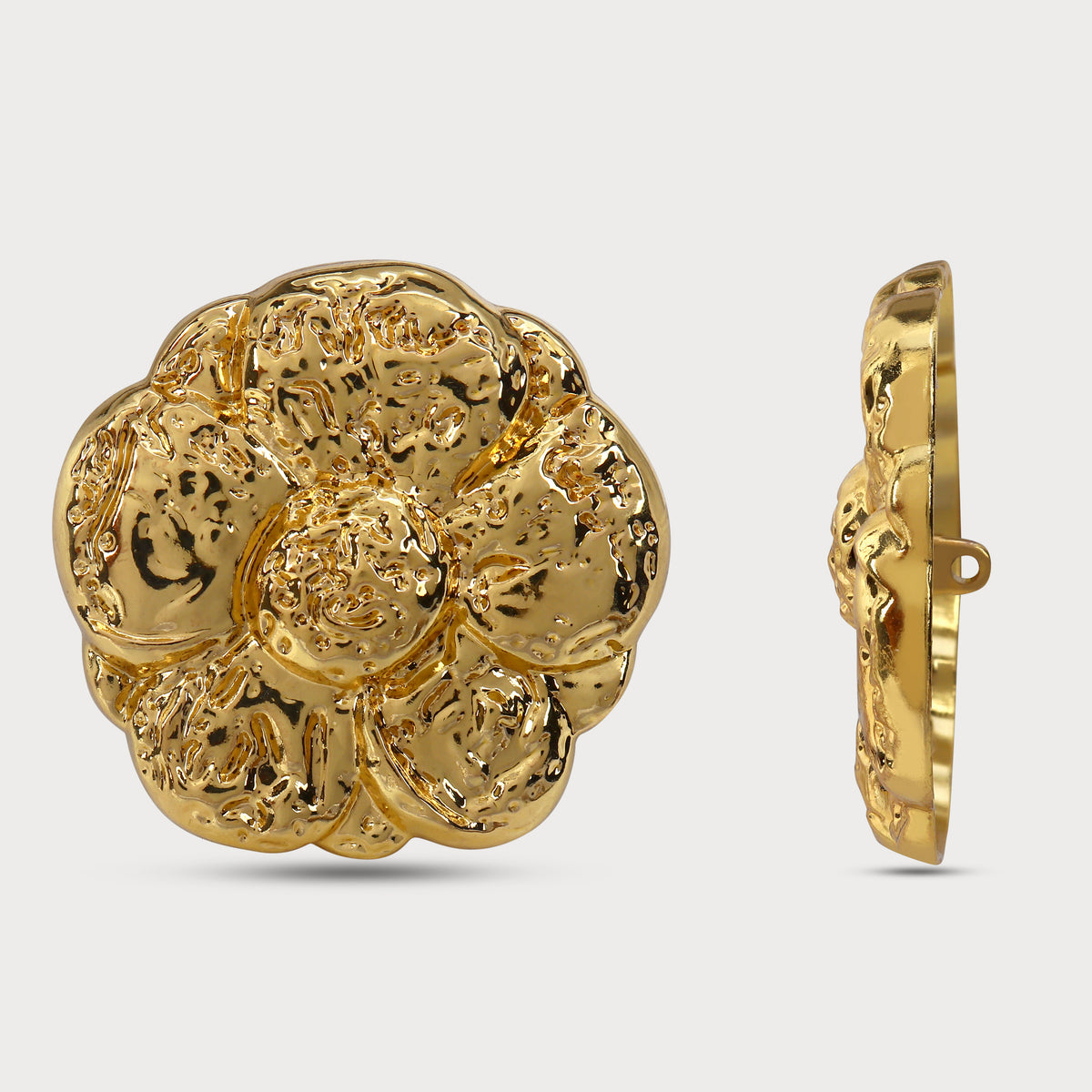 Luxury Oversized Golden Metal Buttons