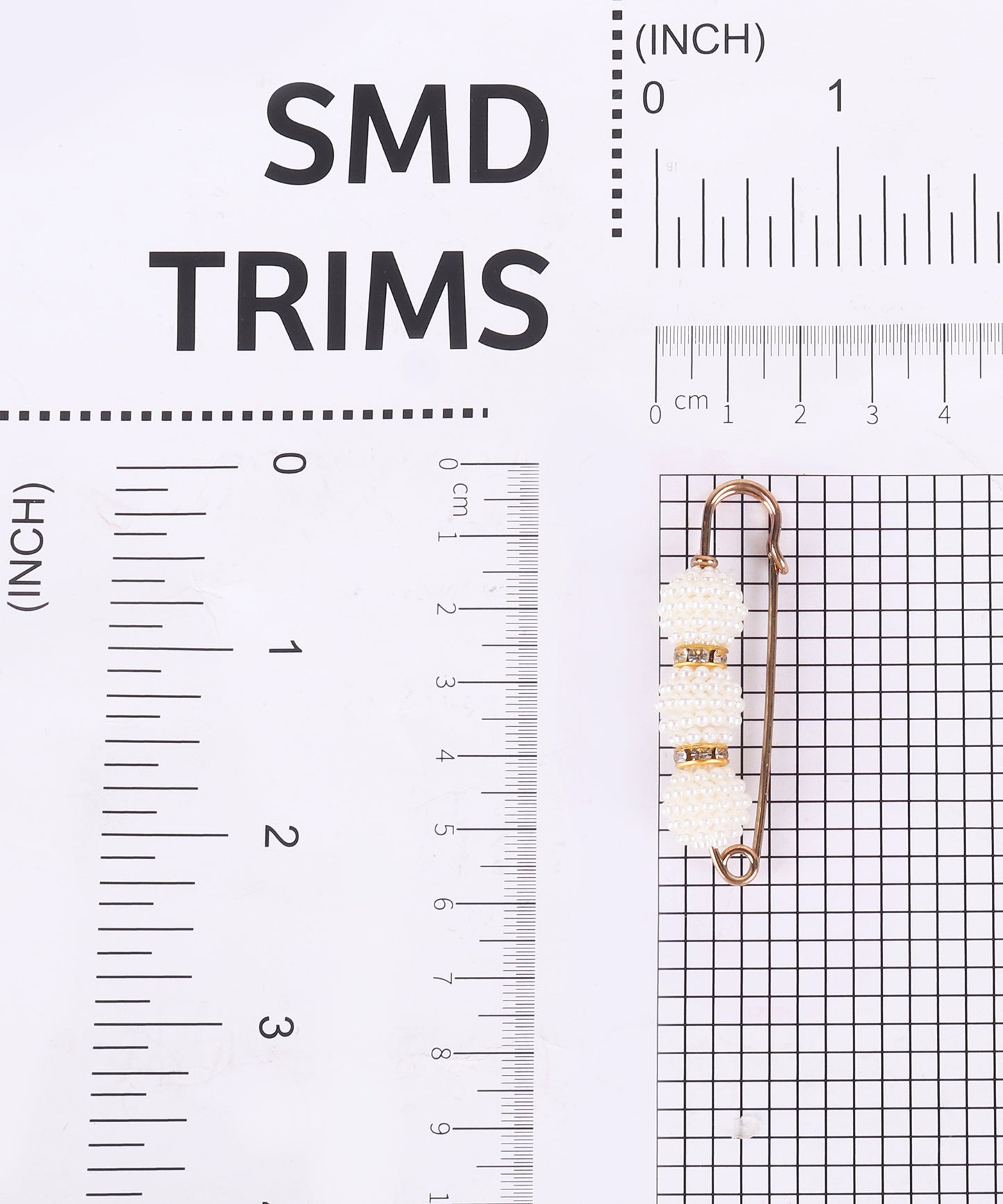 Golden Pearl Designer Lapel Pin