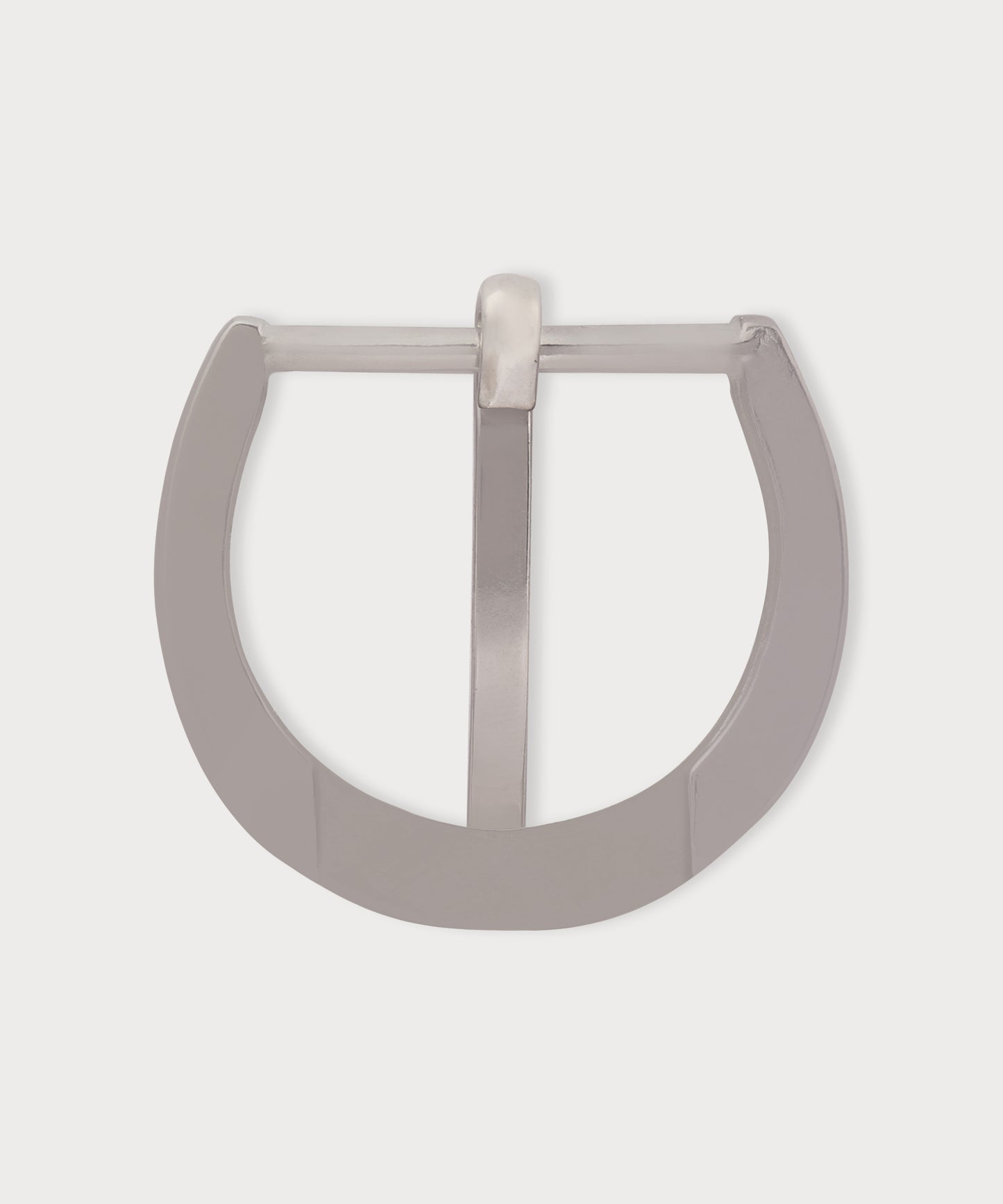 Classic Silver-Plated Buckle