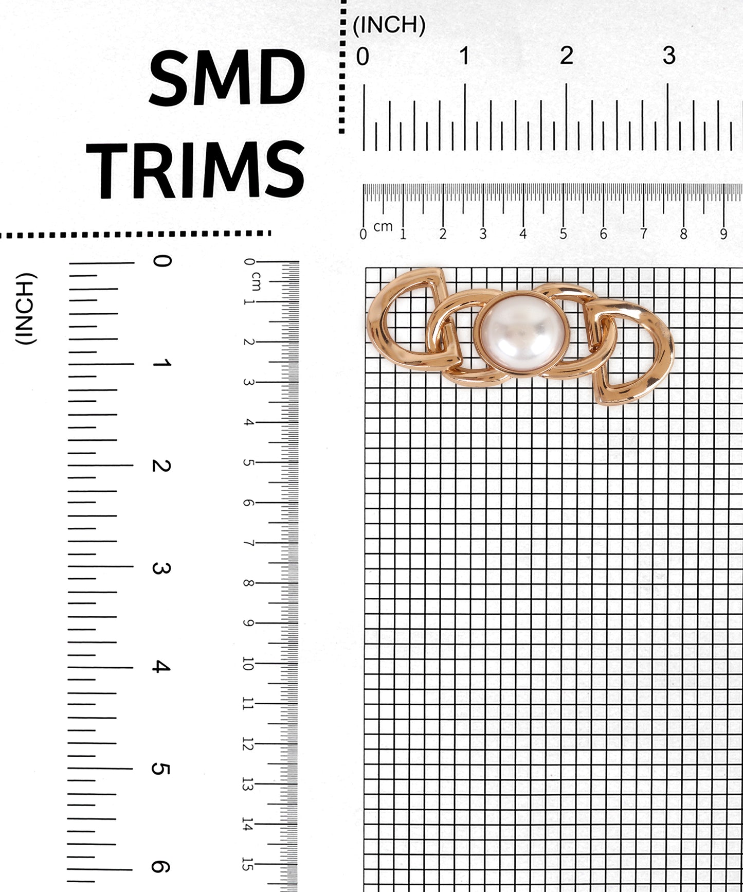 Pearl Gold Buckle for Designer Accessories