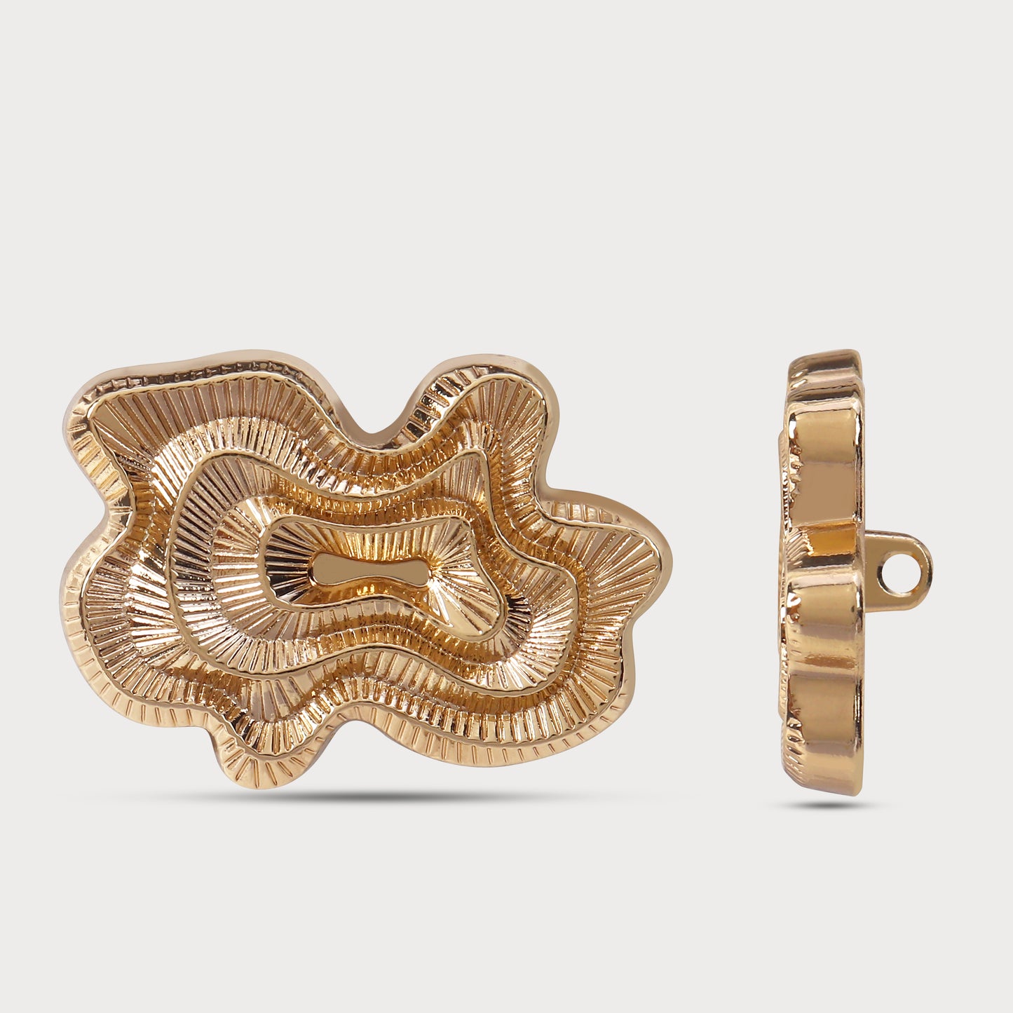 Couture Finish Golden Buttons