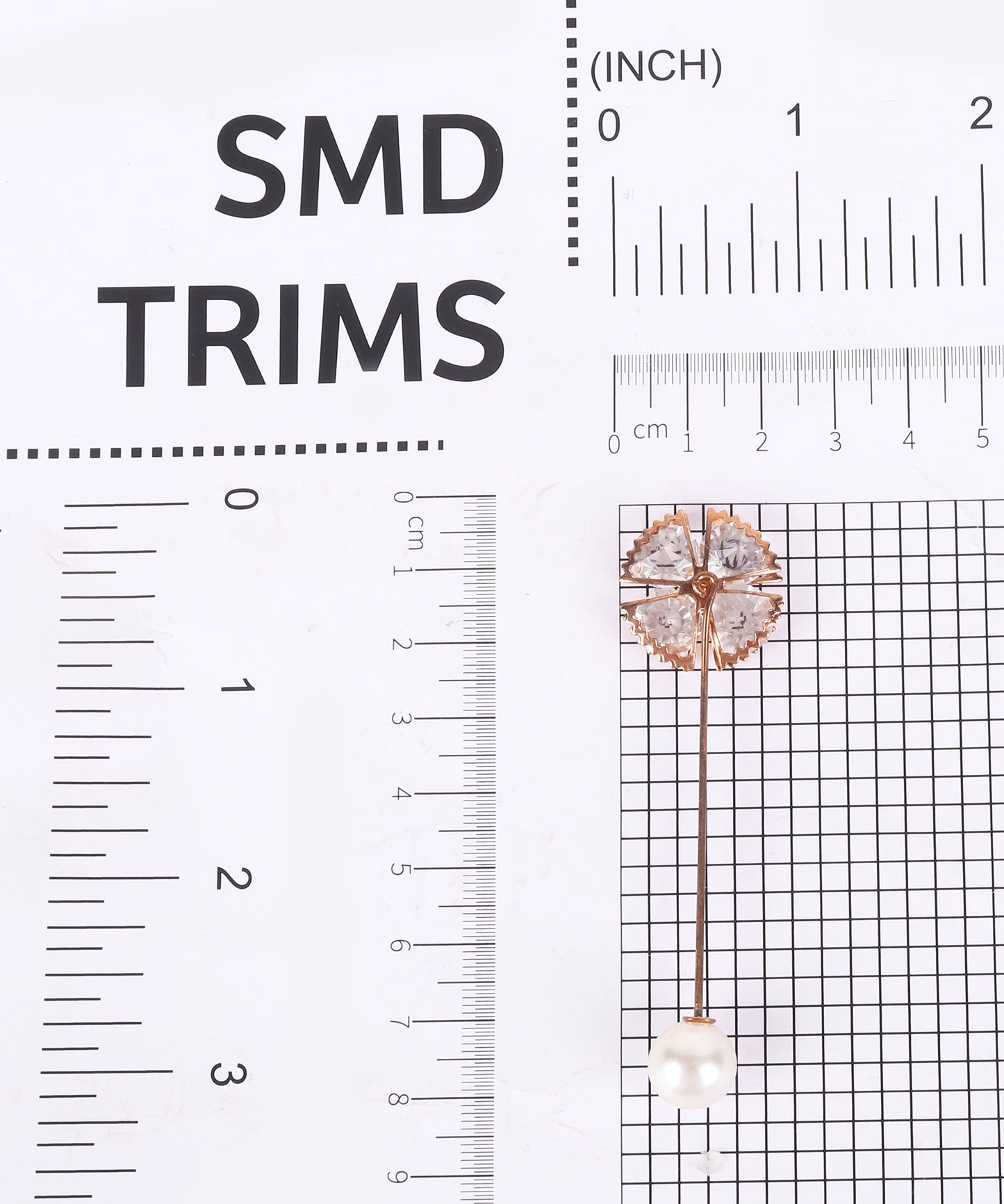 Golden Pearl Lapel Pin