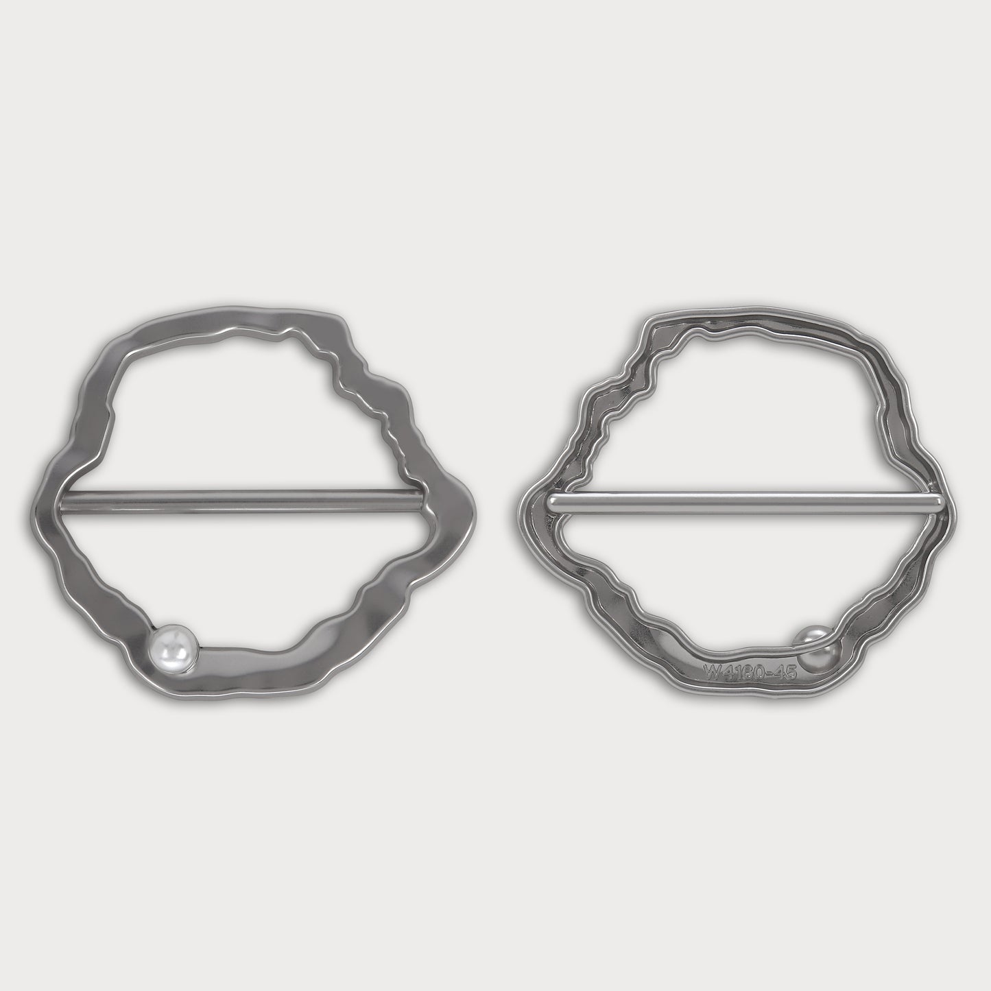 Pearl-Studded Statement Buckle