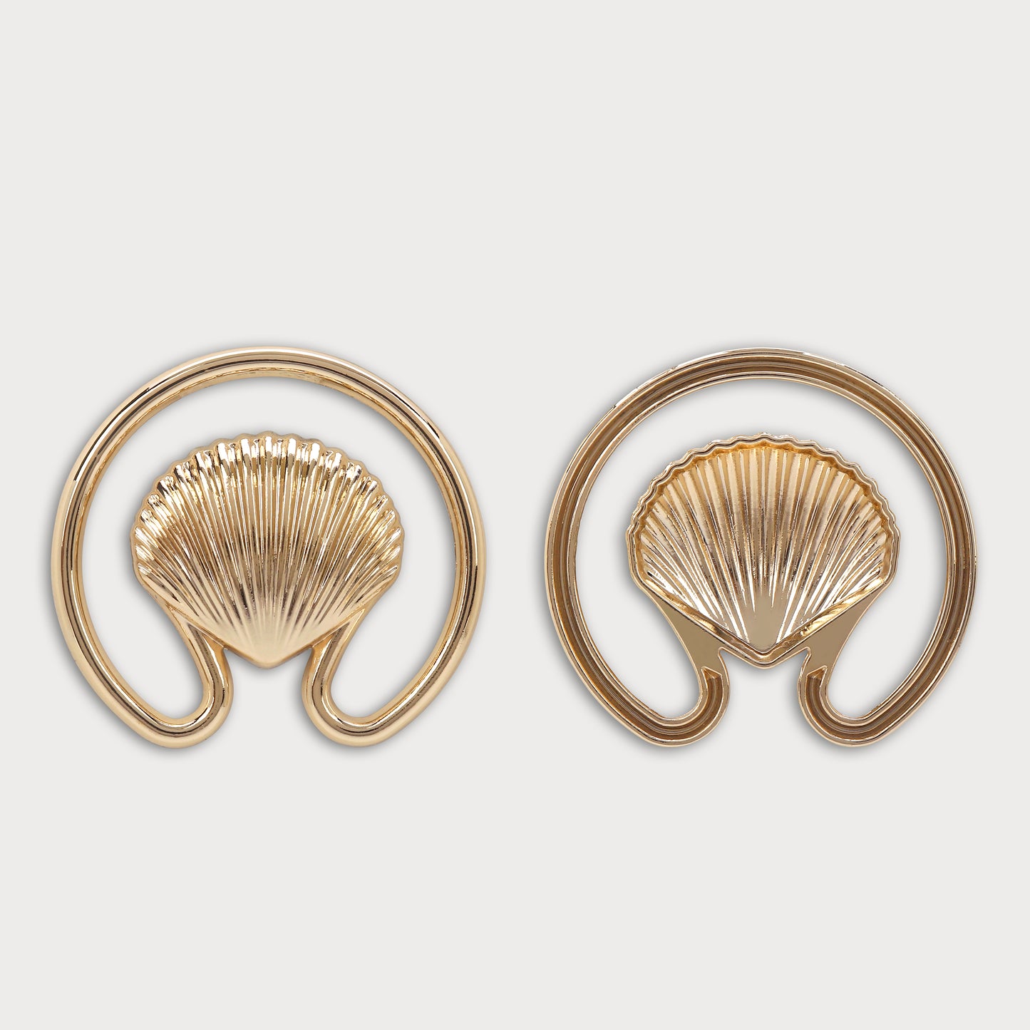 Sea Shell Inspired High Fashion Buckle