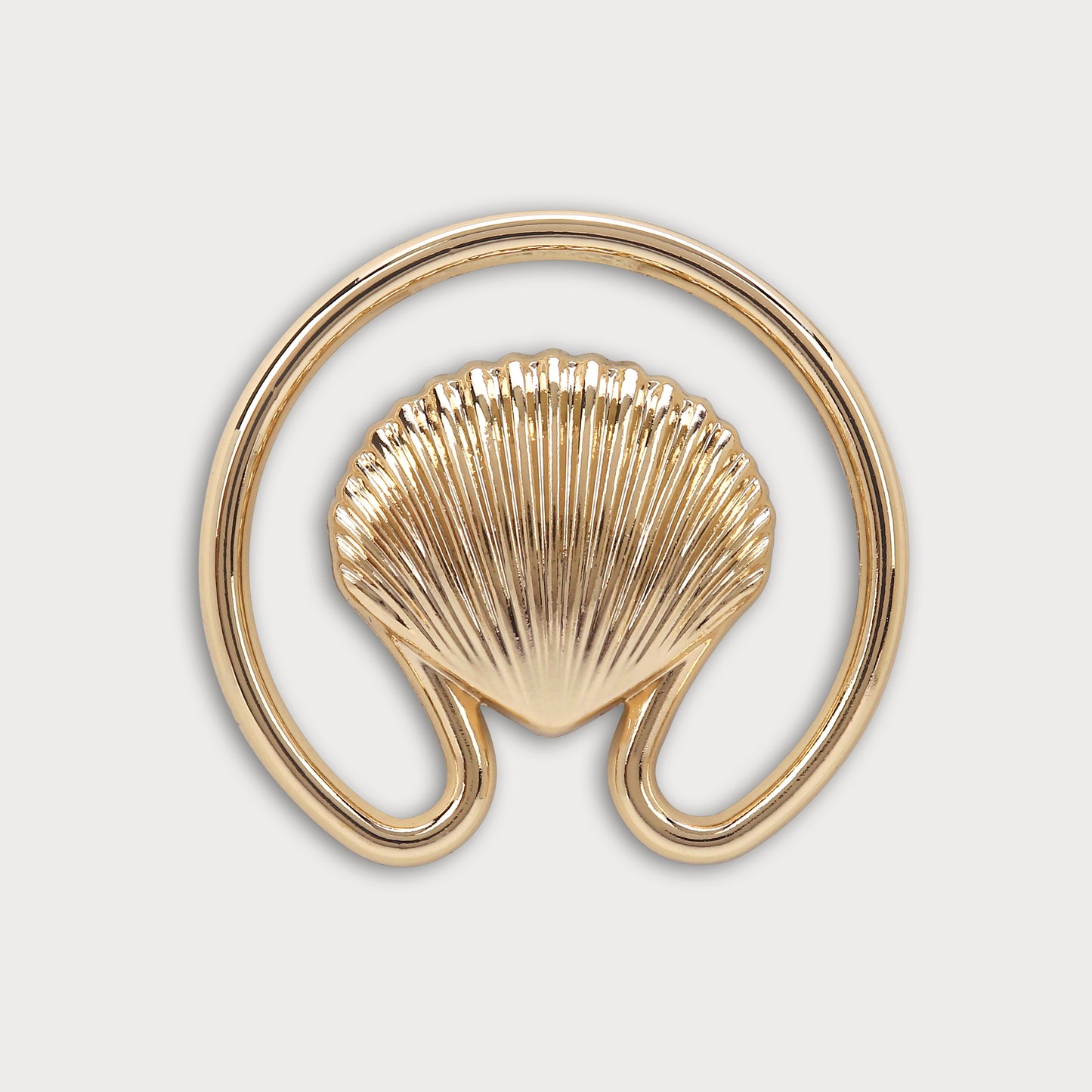 Sea Shell Inspired High Fashion Buckle