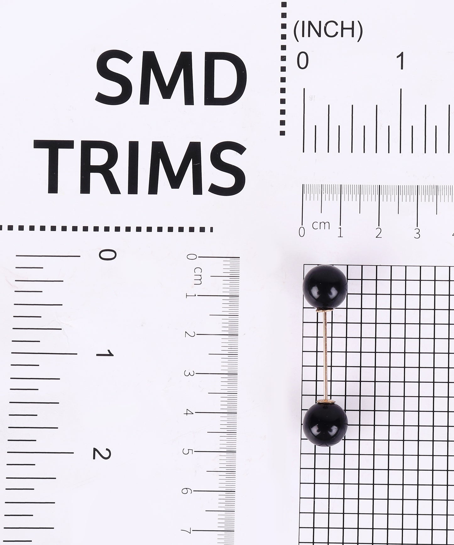 Black Pearl Metal Lapel Pin