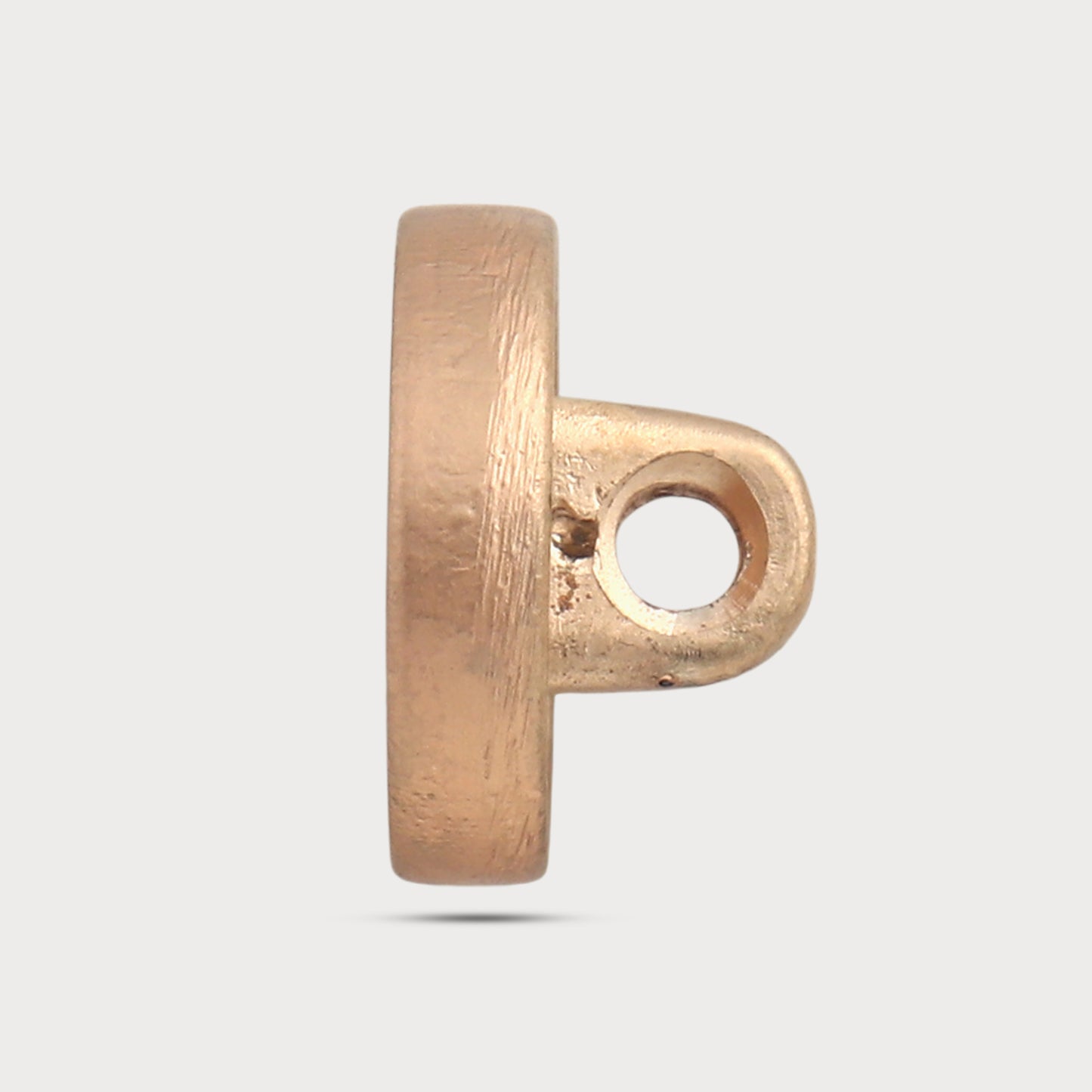 Premium Sculpted Gold Metal Button