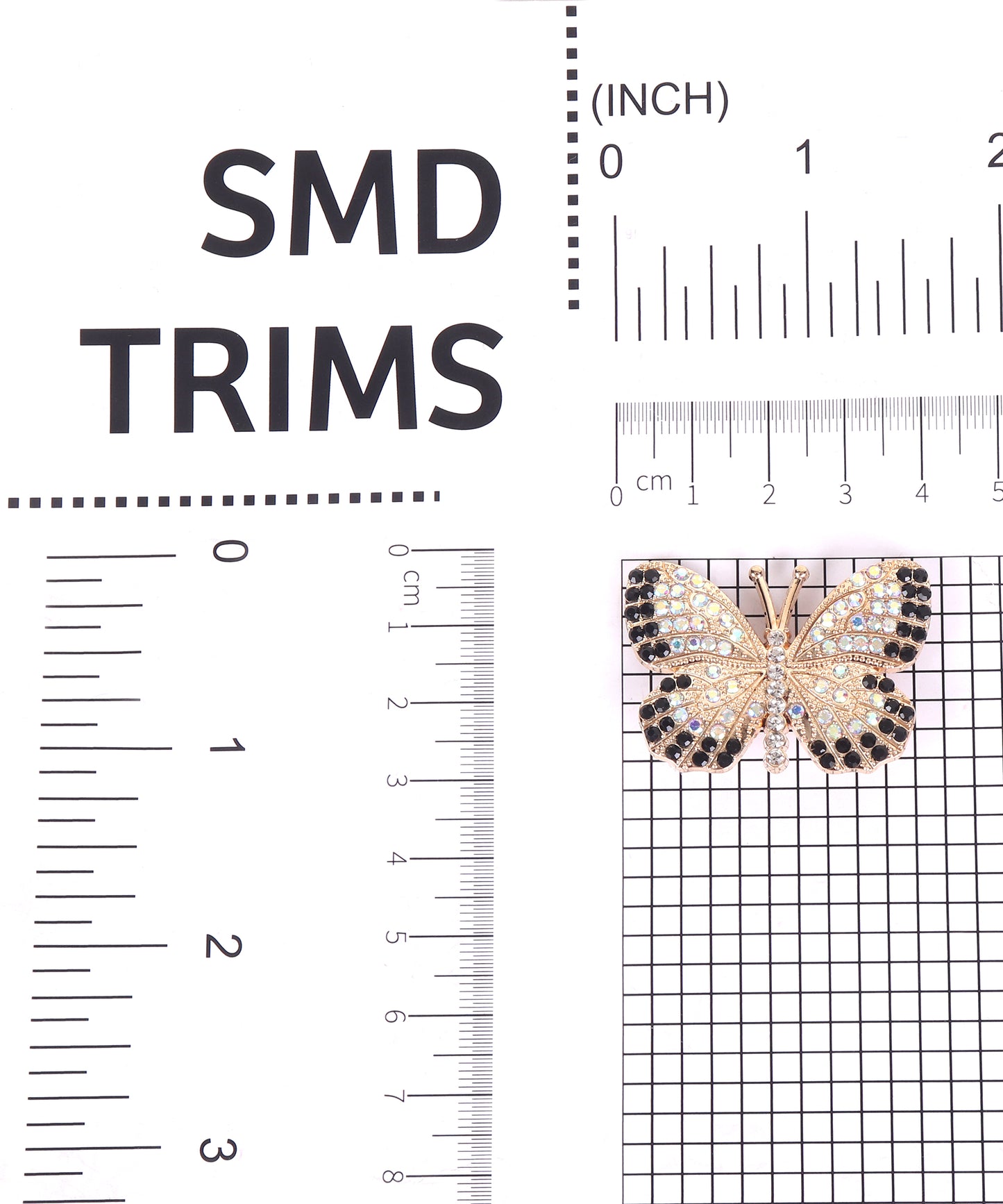 Butterfly Metal Designer Brooch