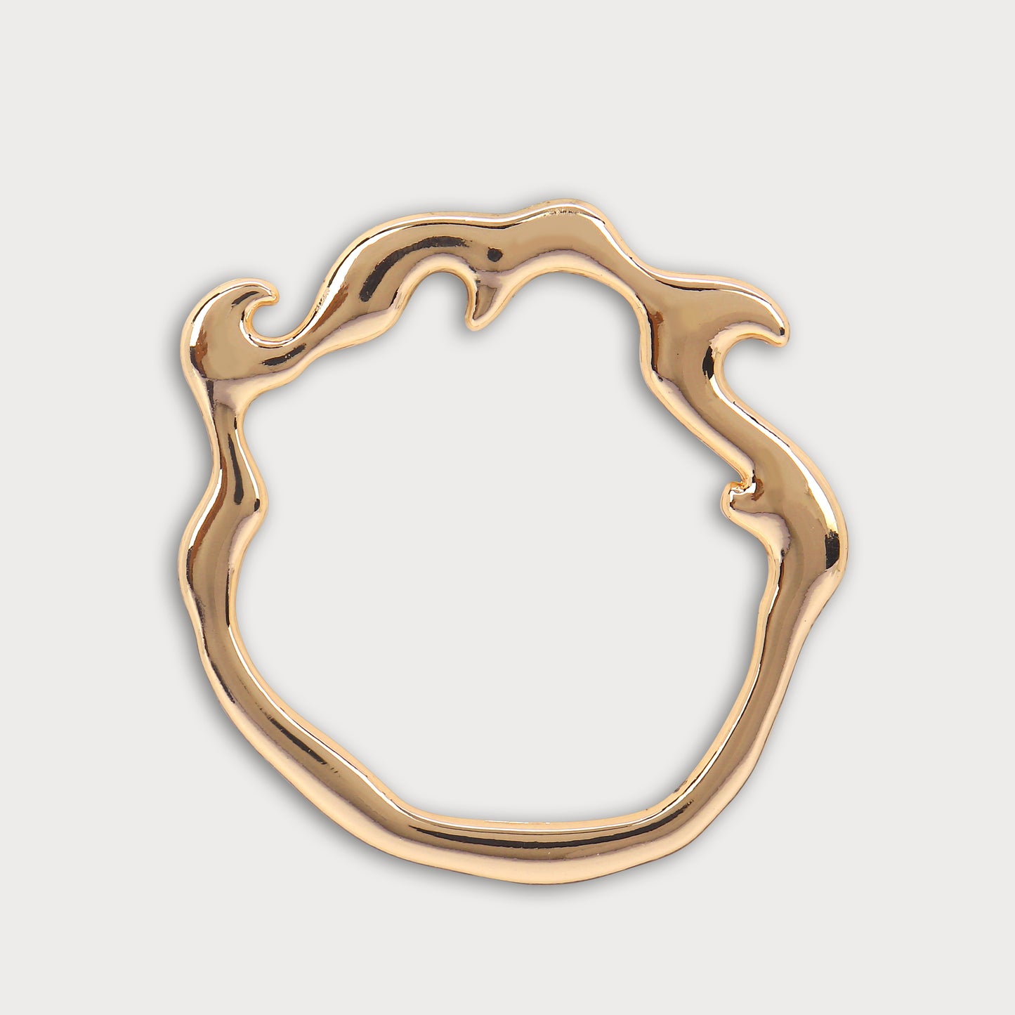 Abstract Shape Fashion Buckle