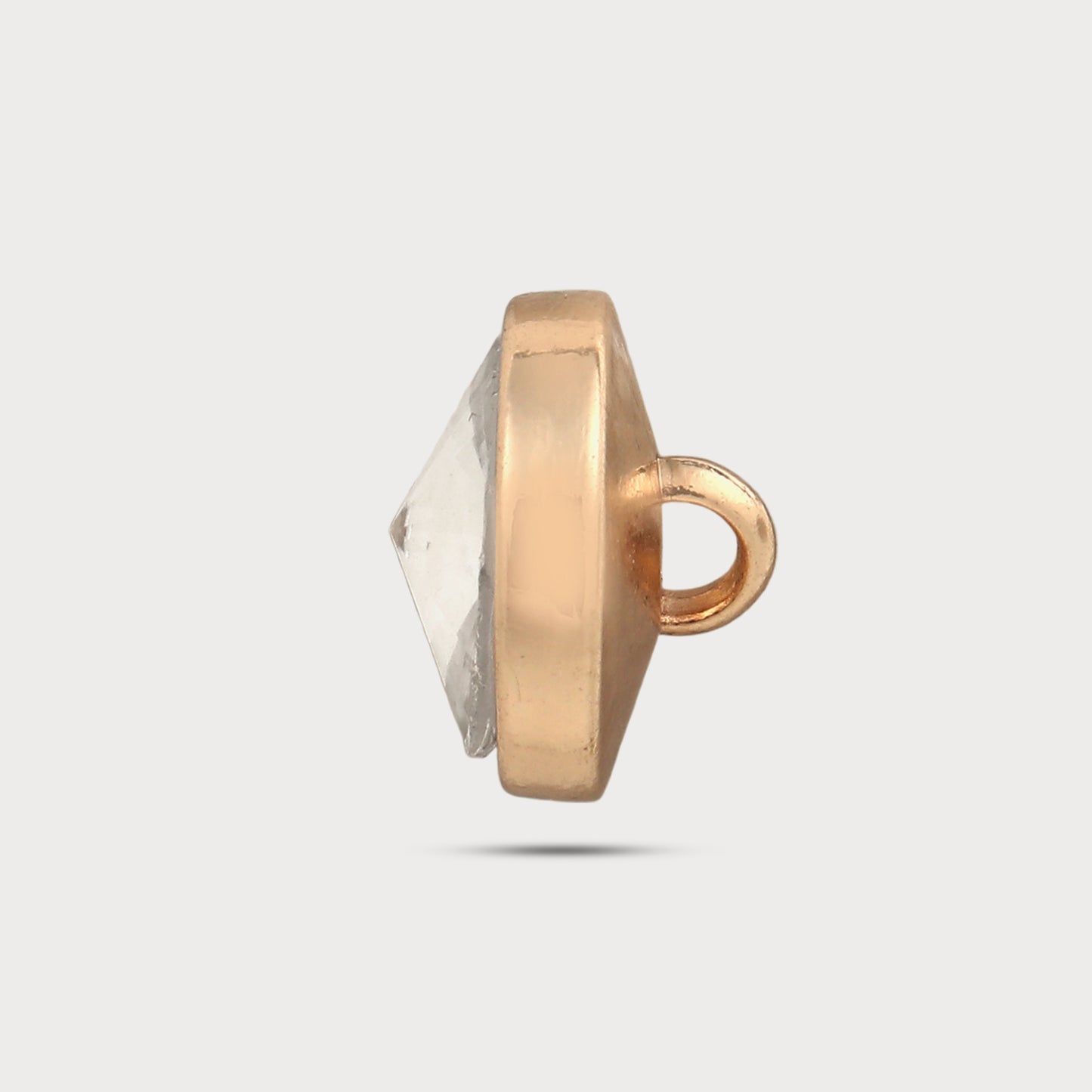 Luxury Statement Stone Metal Button