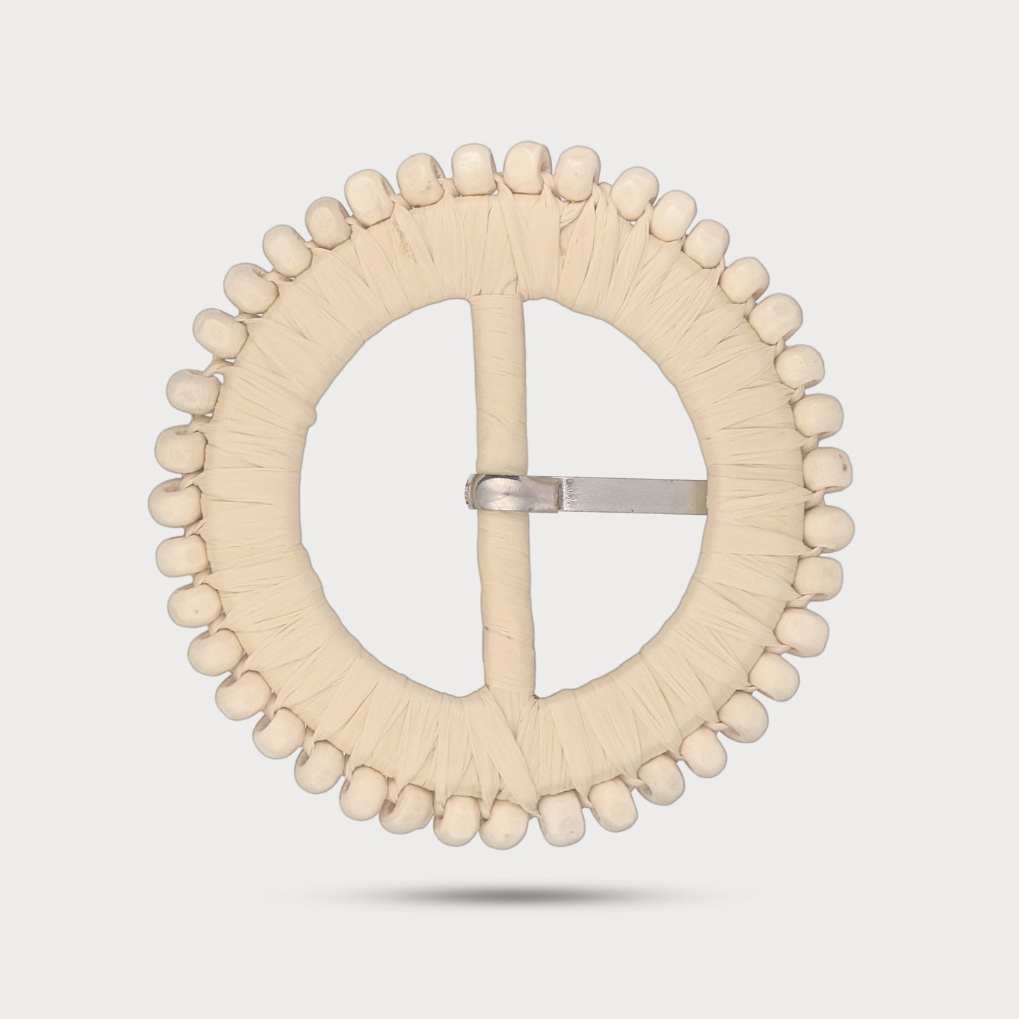 Artisan Weave Raffia Buckle