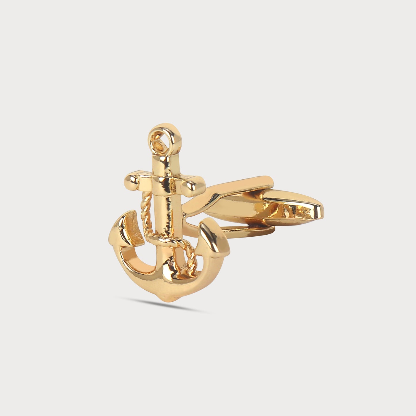 Premium Shining Golden Metal Cufflinks