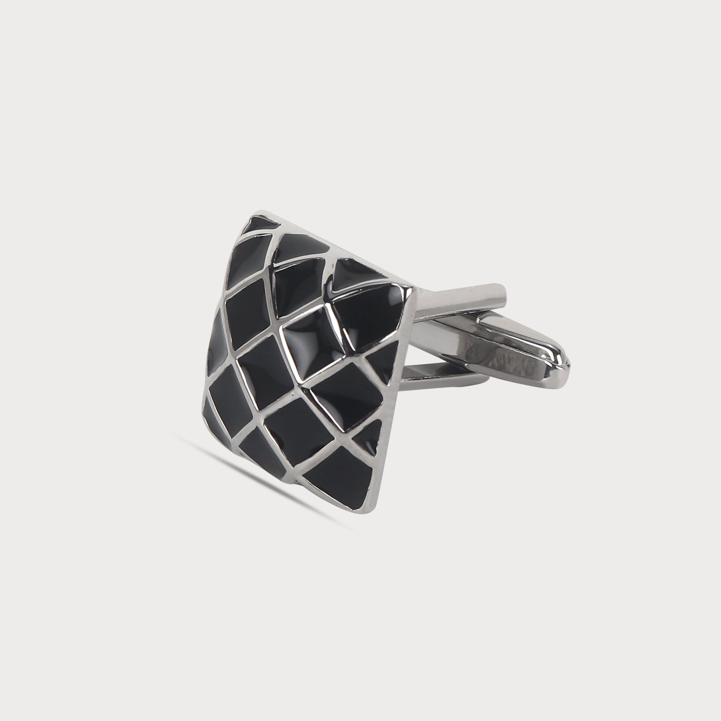 Stylish Dual Tone Pattern Designer Cufflinks