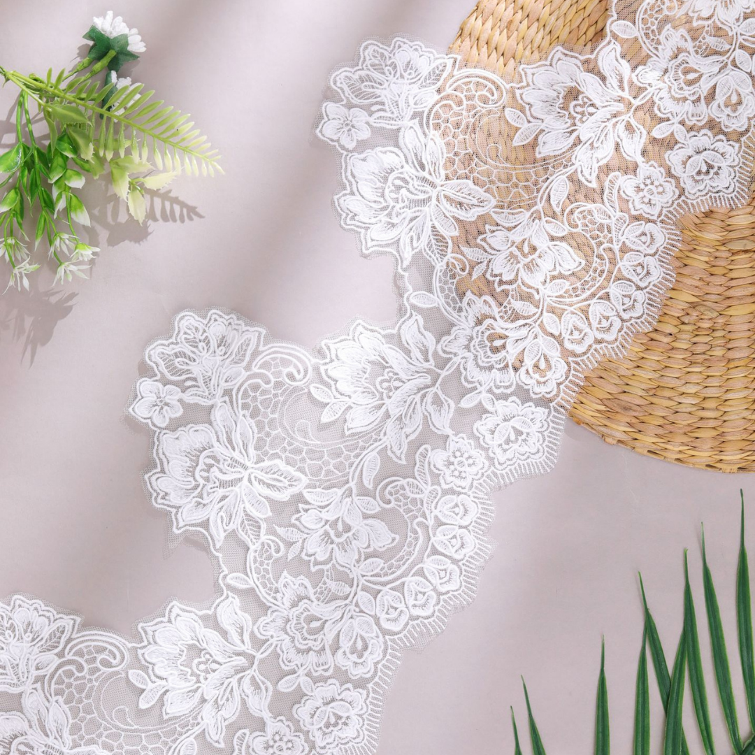 Western Outfit Lace Trim