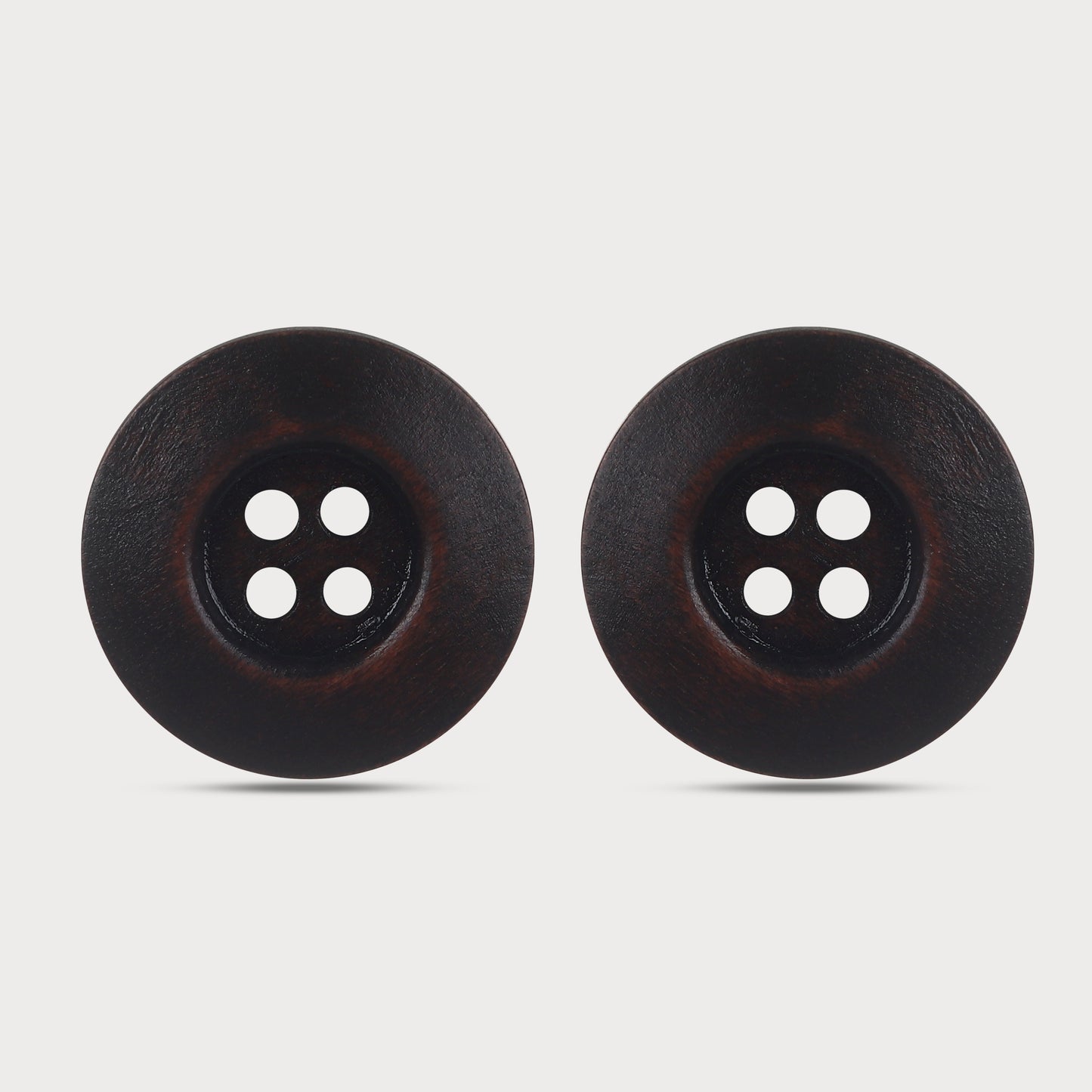 Rustic Elegance Smooth Wooden Button