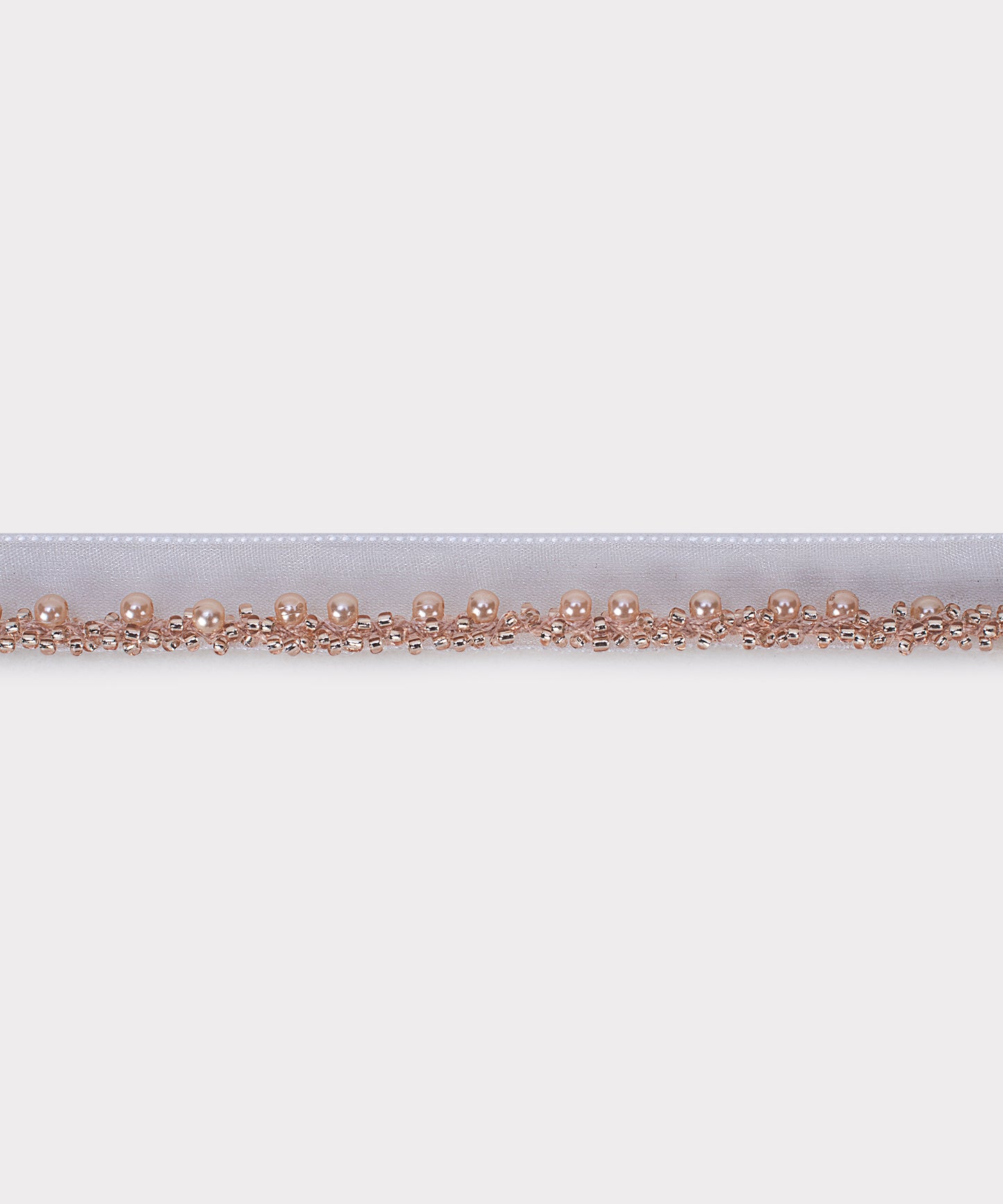 Pink Pearl Beaded Lace Trim (Pack of 5 Meters)