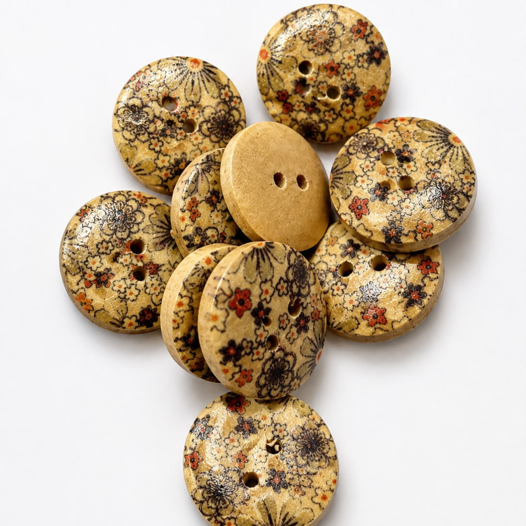 Organic Wooden Buttons