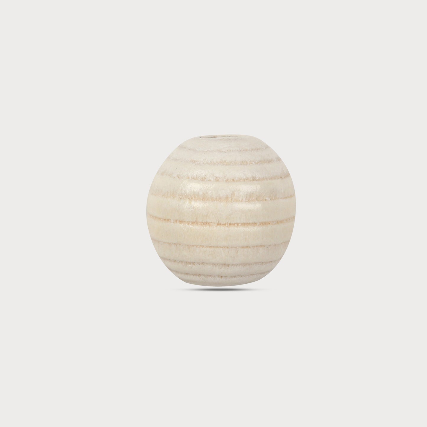Designer Wooden Beads Premium White Design