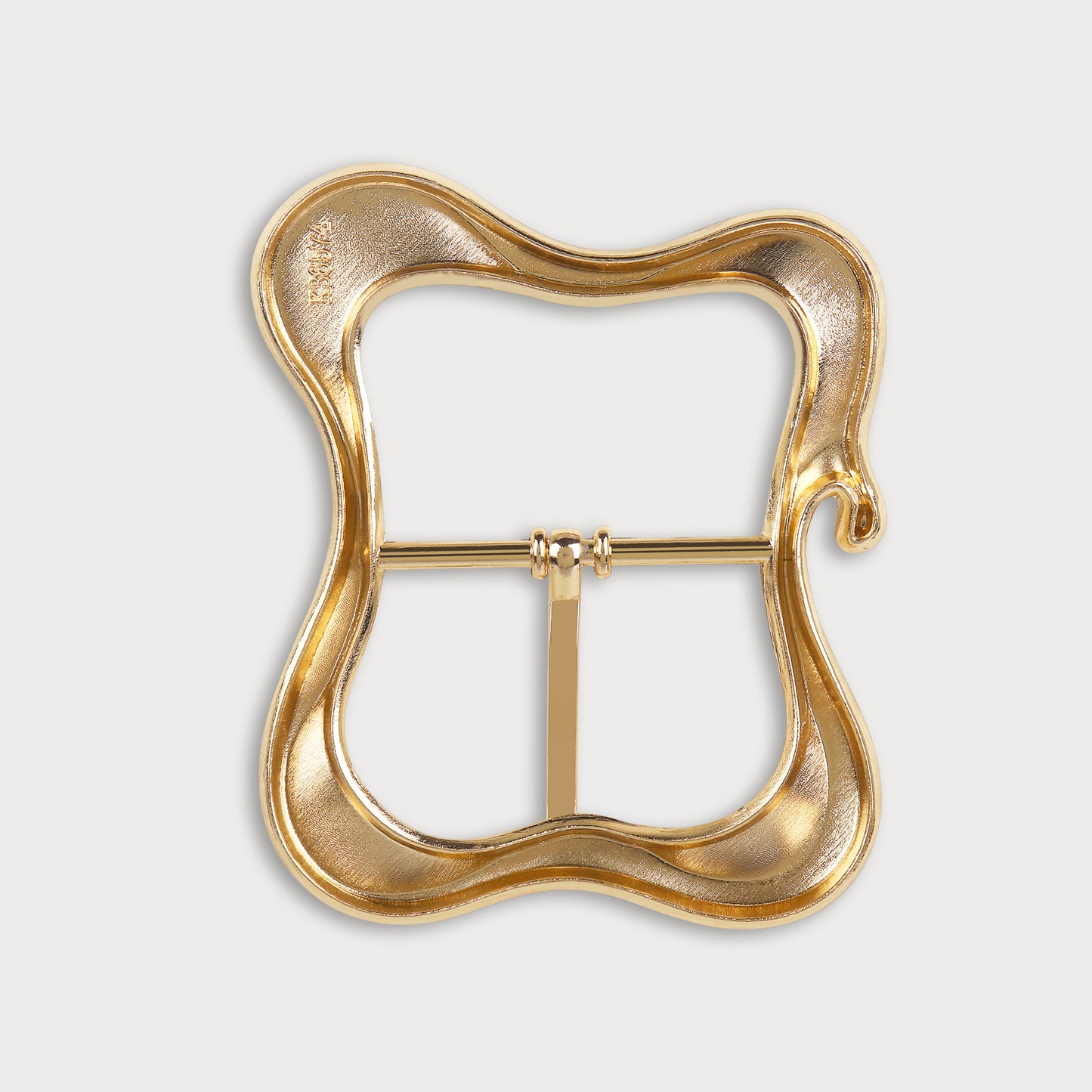 Designer Look Metal Buckle