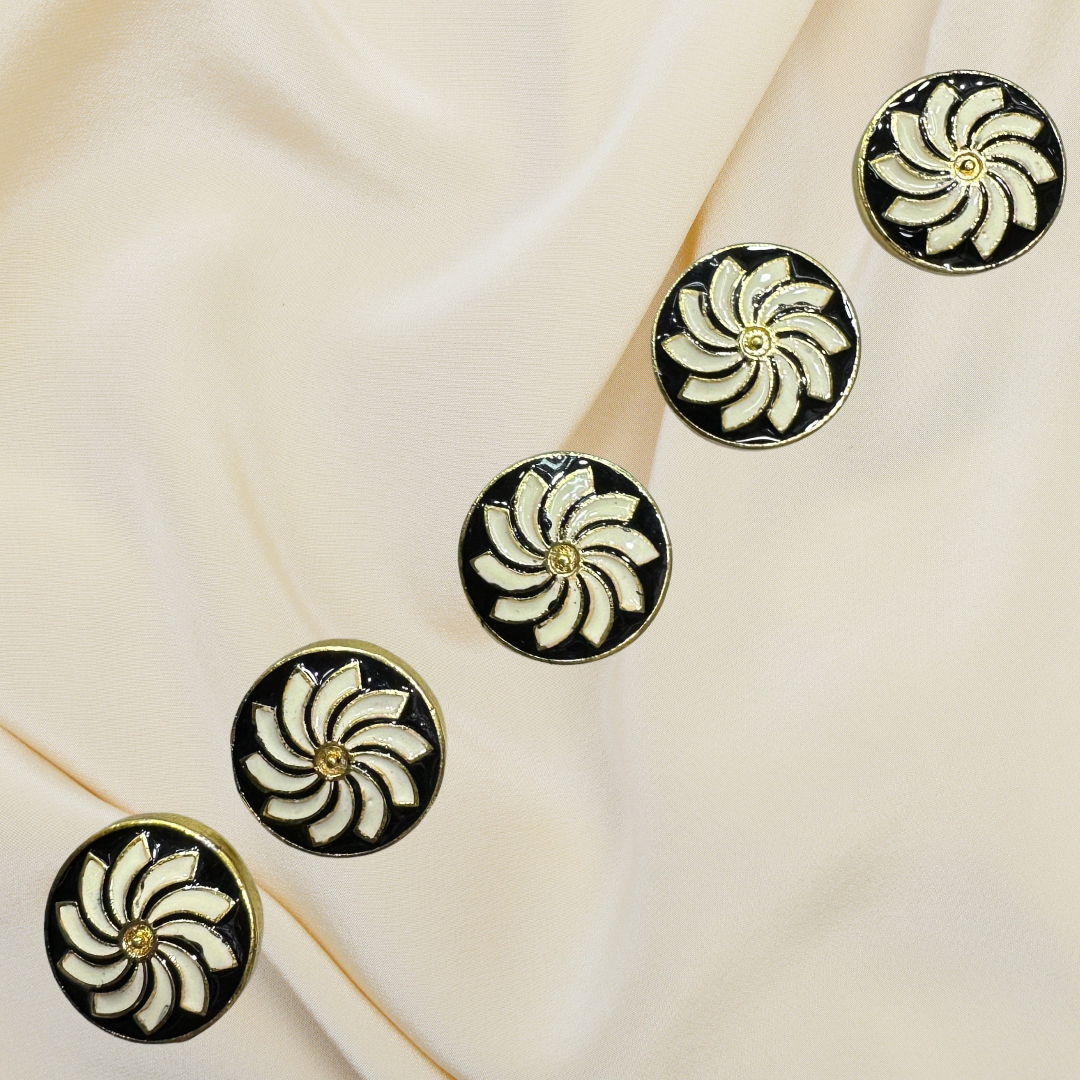 Bandhgala Buttons (Set of 5pcs)