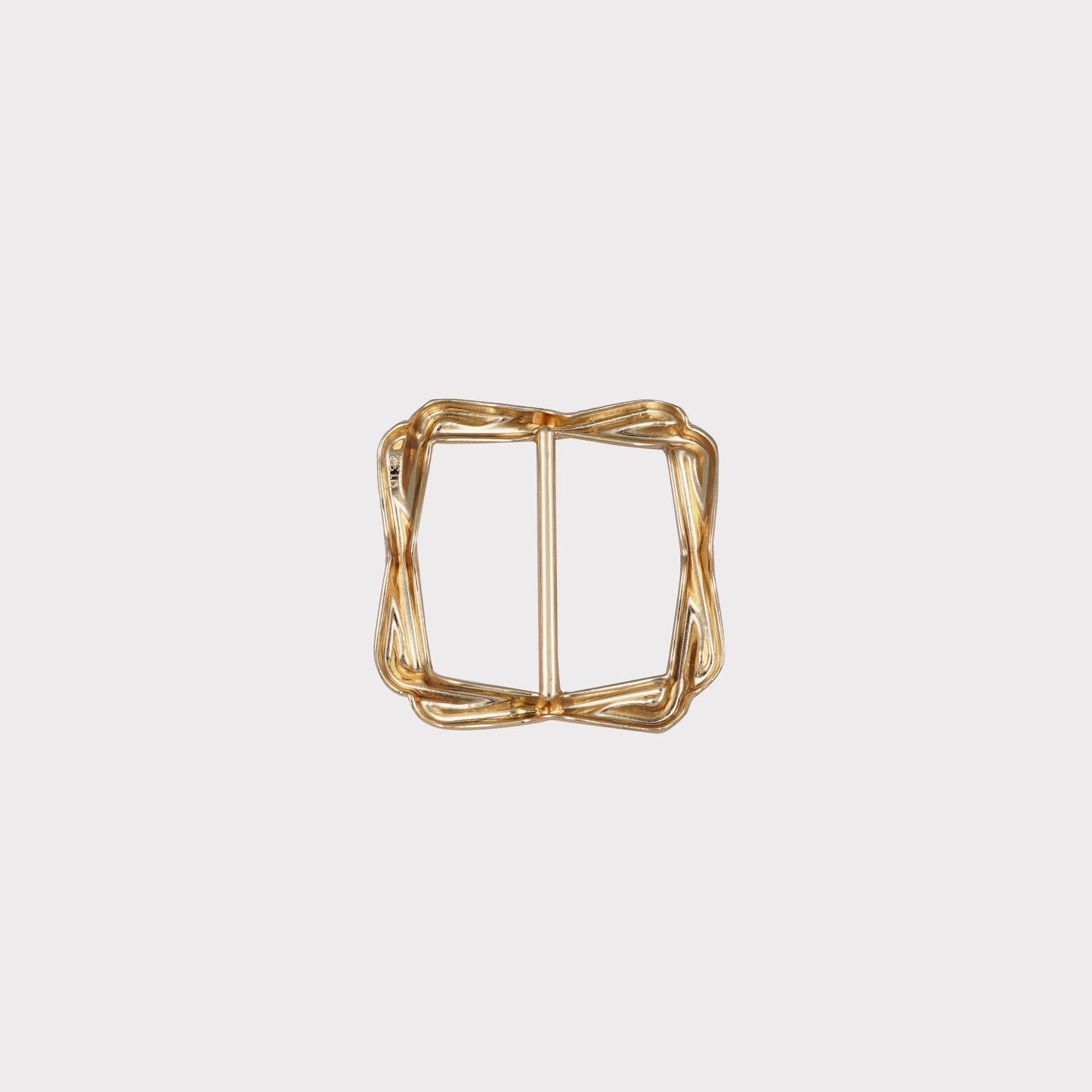 Square Shape Golden Belt Buckle