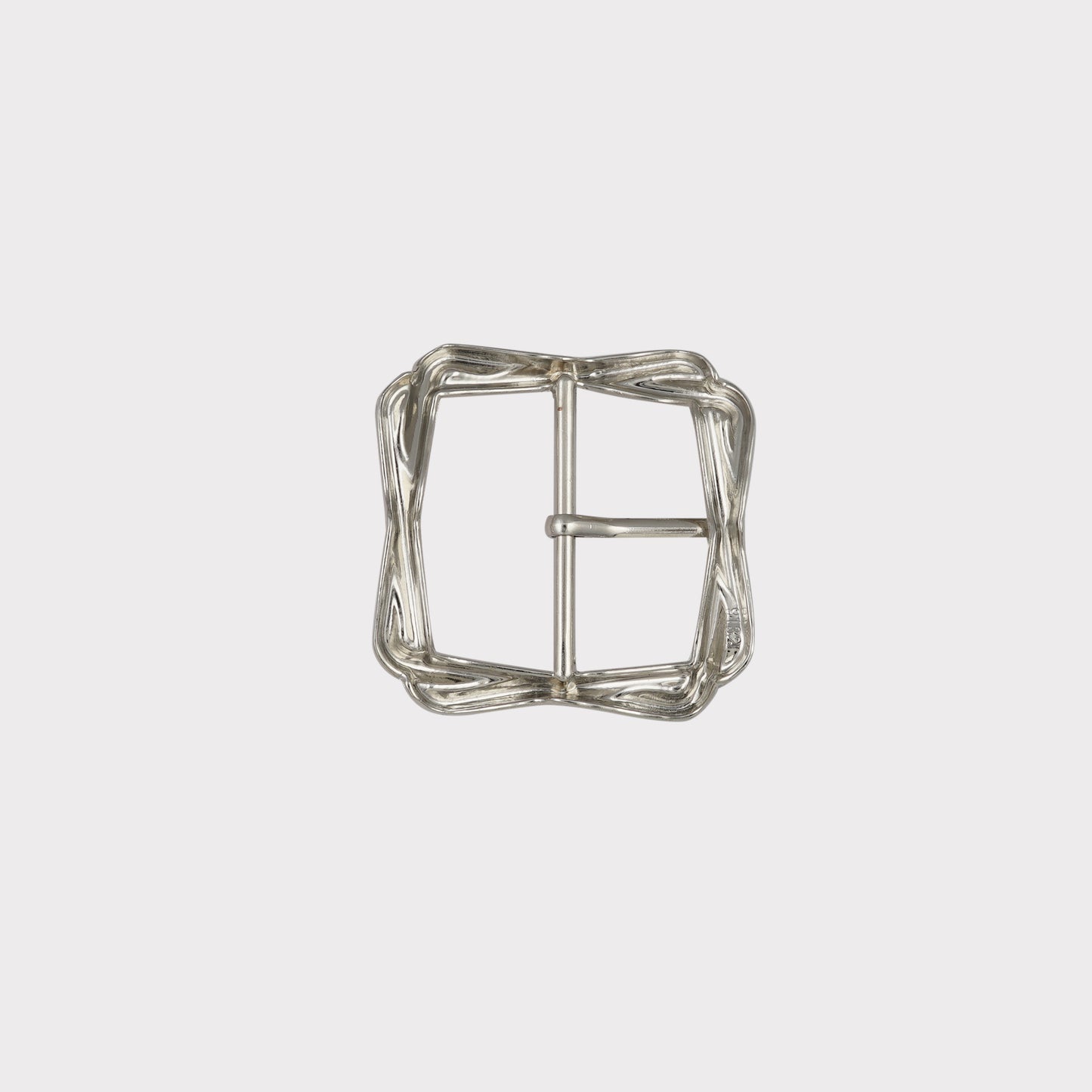 Square Shape Silver Belt Buckle