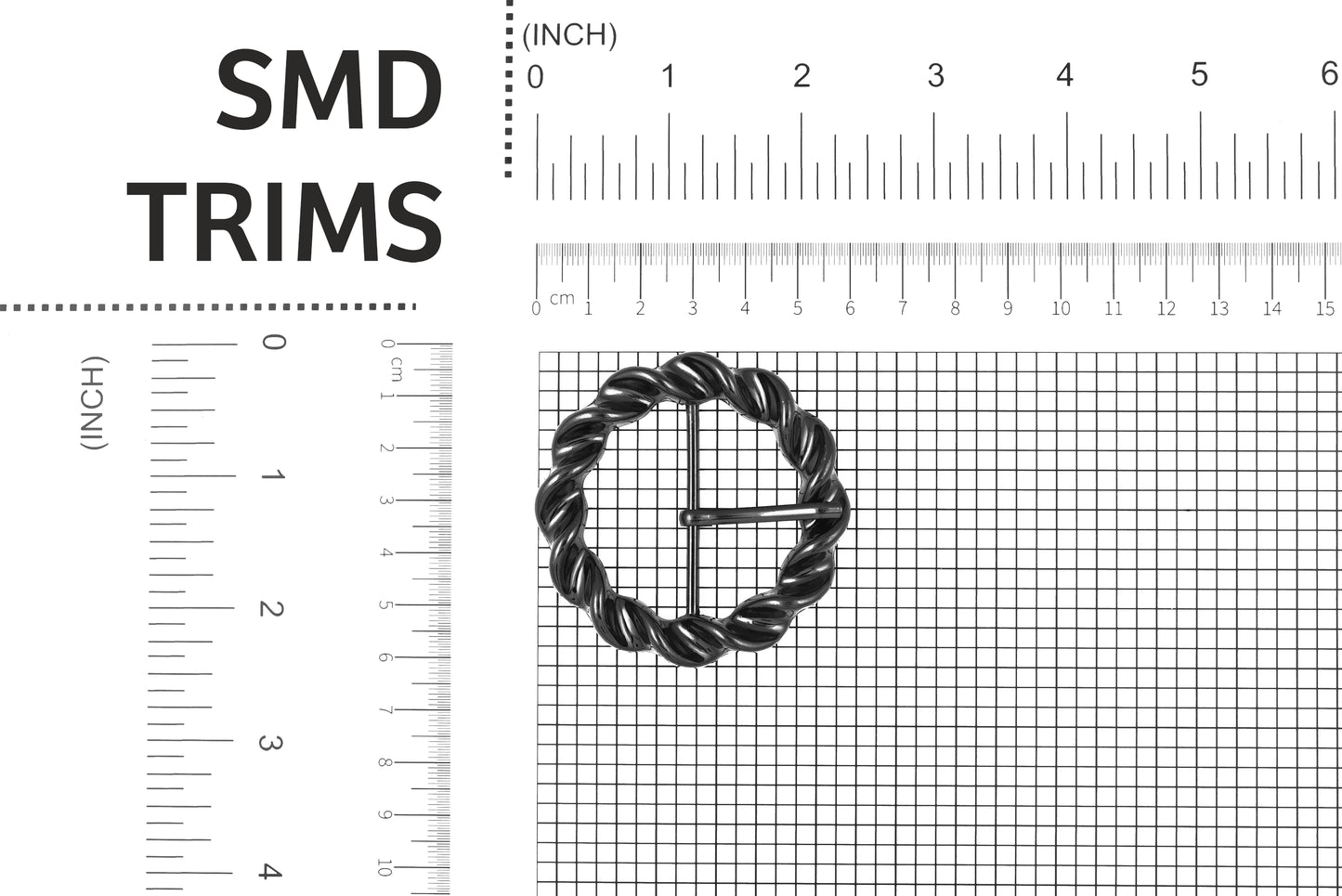 Black Polish High Quality Buckle