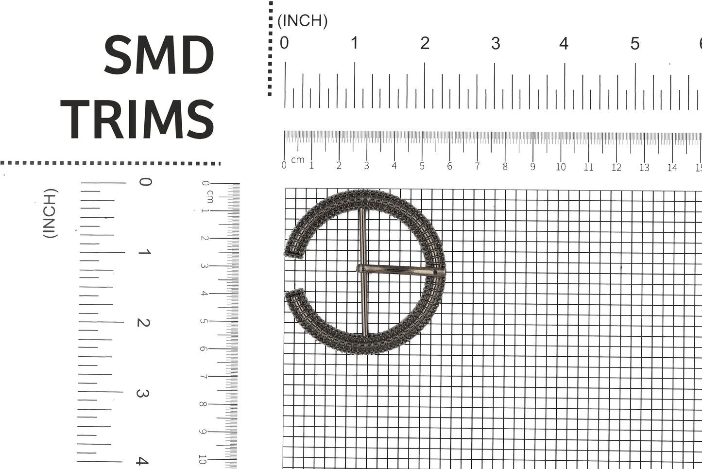 Black Polish C Shape Designer Buckle