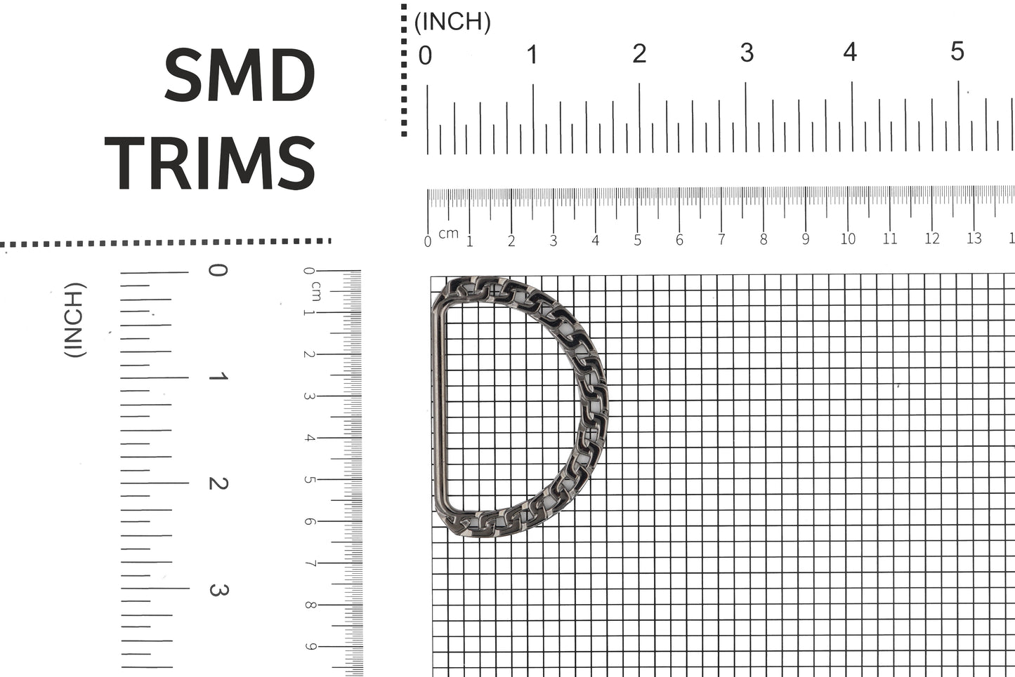 Black Polish D Shape High Quality Buckle