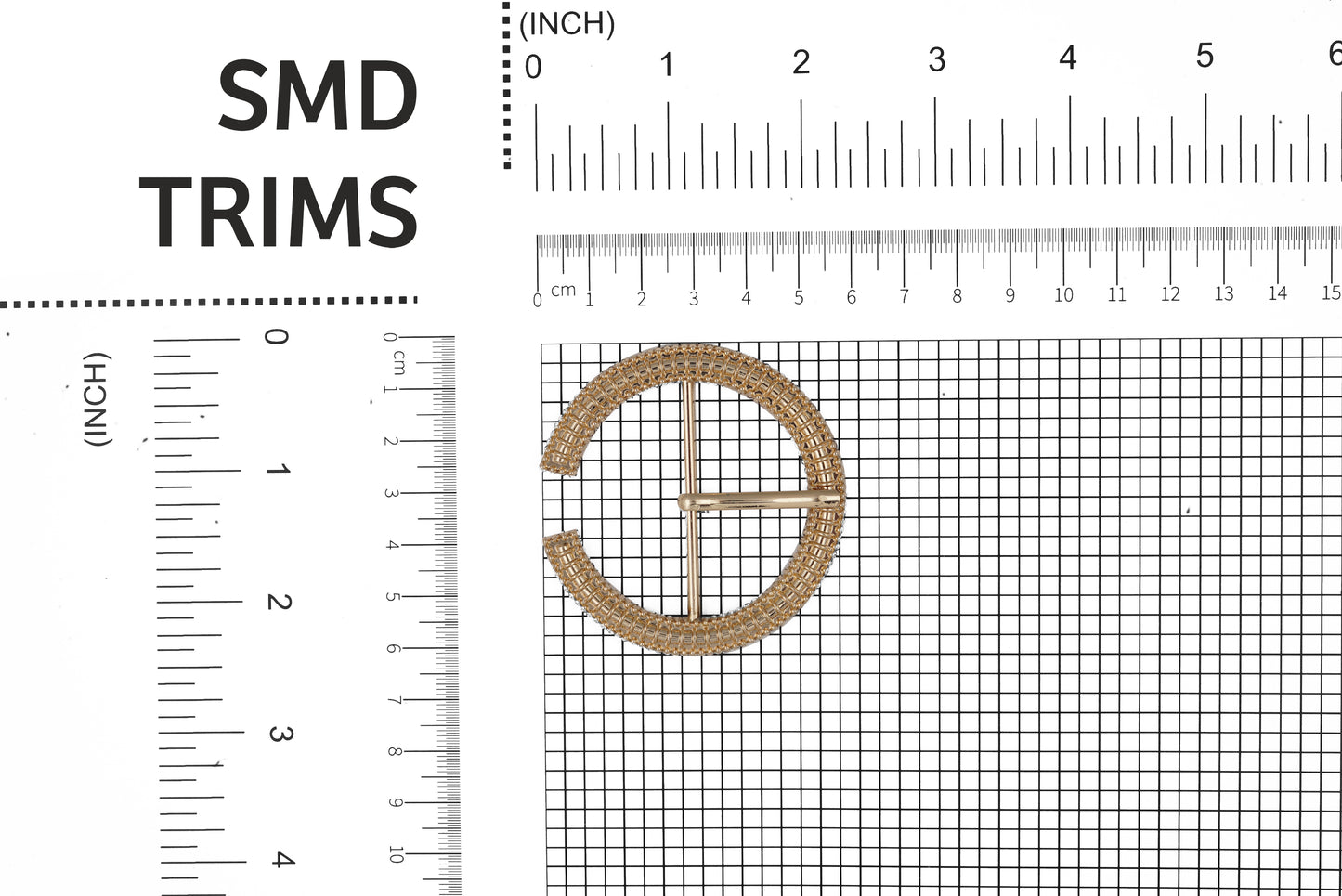 Golden Polish C Shape Designer Buckle