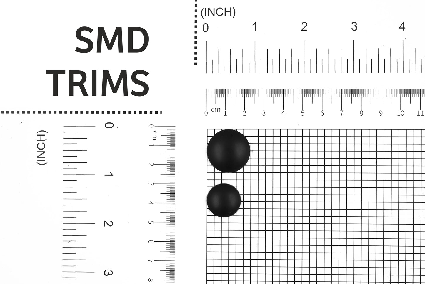 Matte Finish Black Dome Metal Buttons