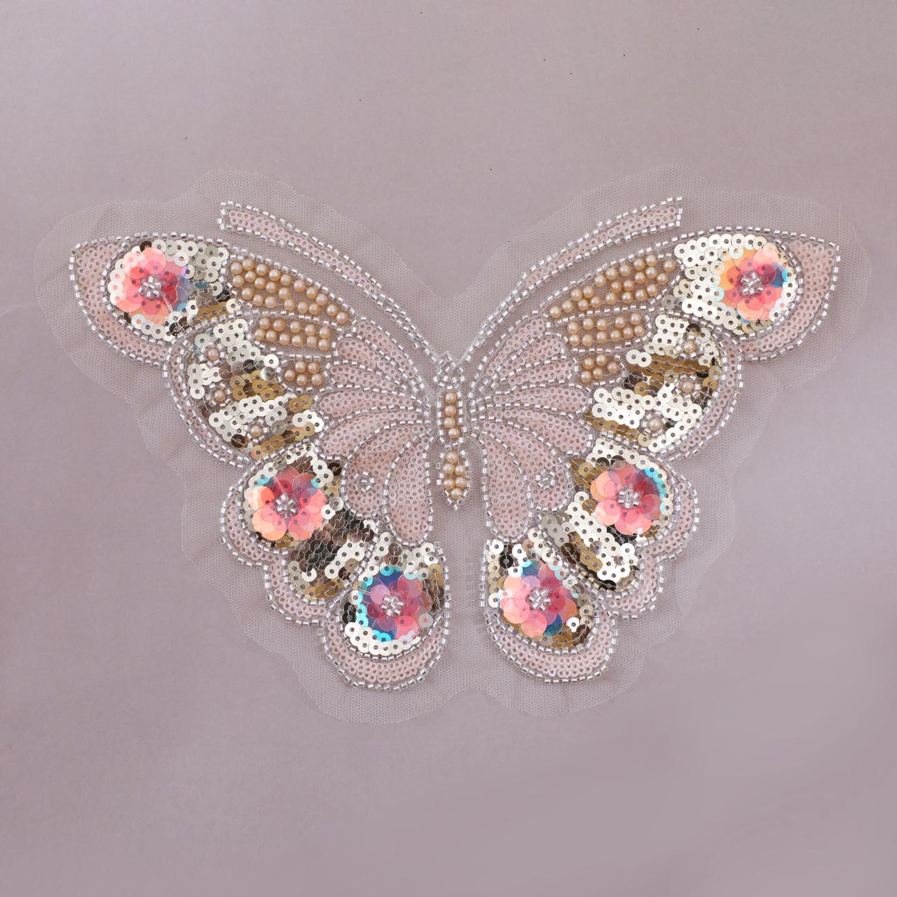 Couture-Inspired Butterfly Patch
