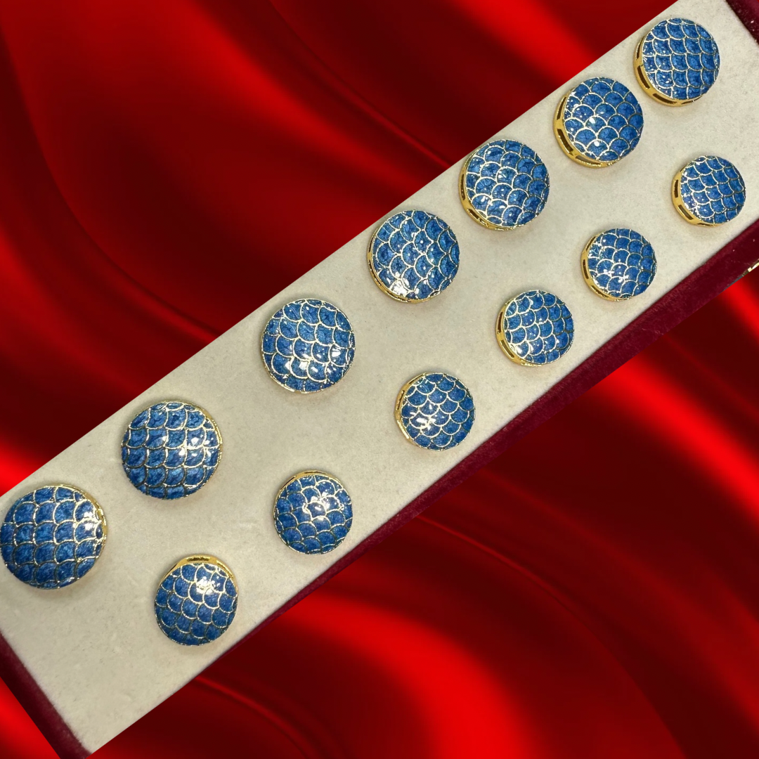 Sherwani Button (7 Big & 6 Small Pcs)