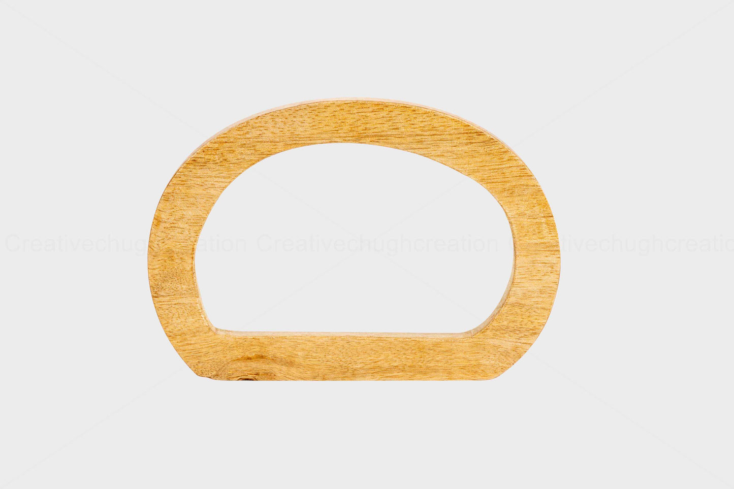 Wooden D-Handle (Pack Of 2 Pcs)