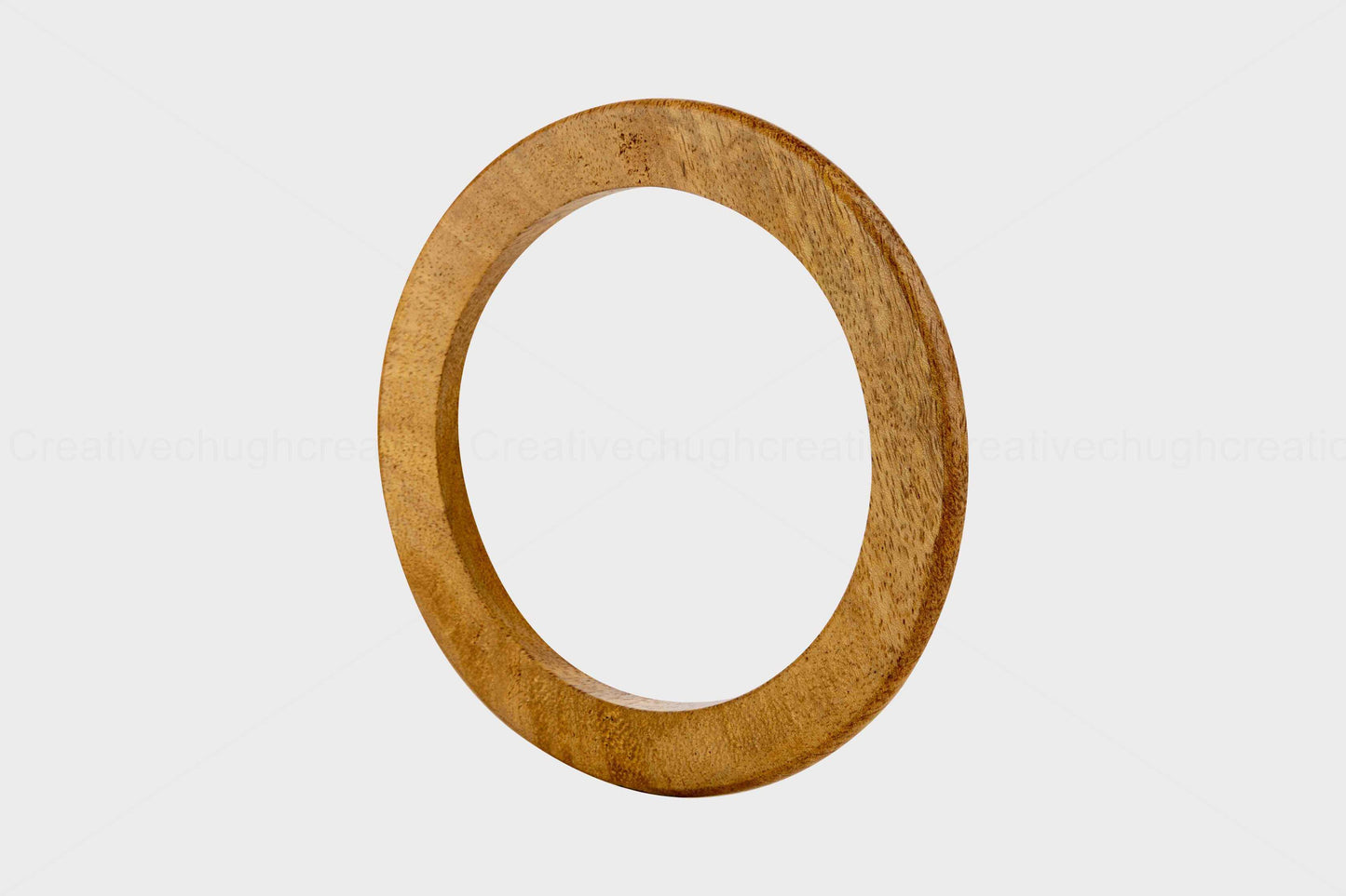 Round Shaped Wooden Handle