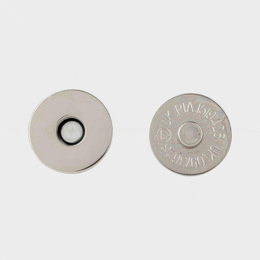 Silver Magnet Button
