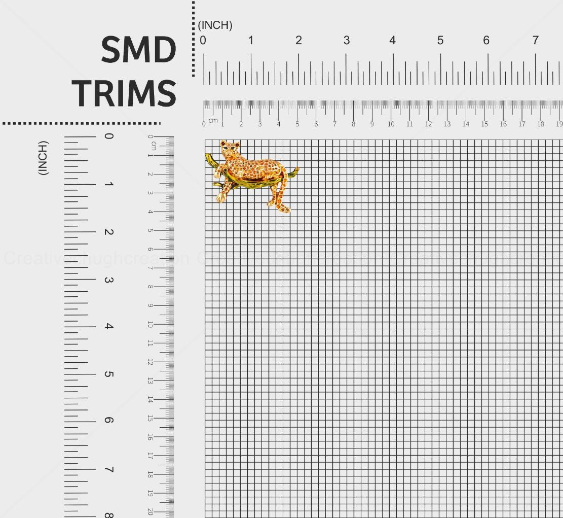 Designer Golden Leopard Brooch