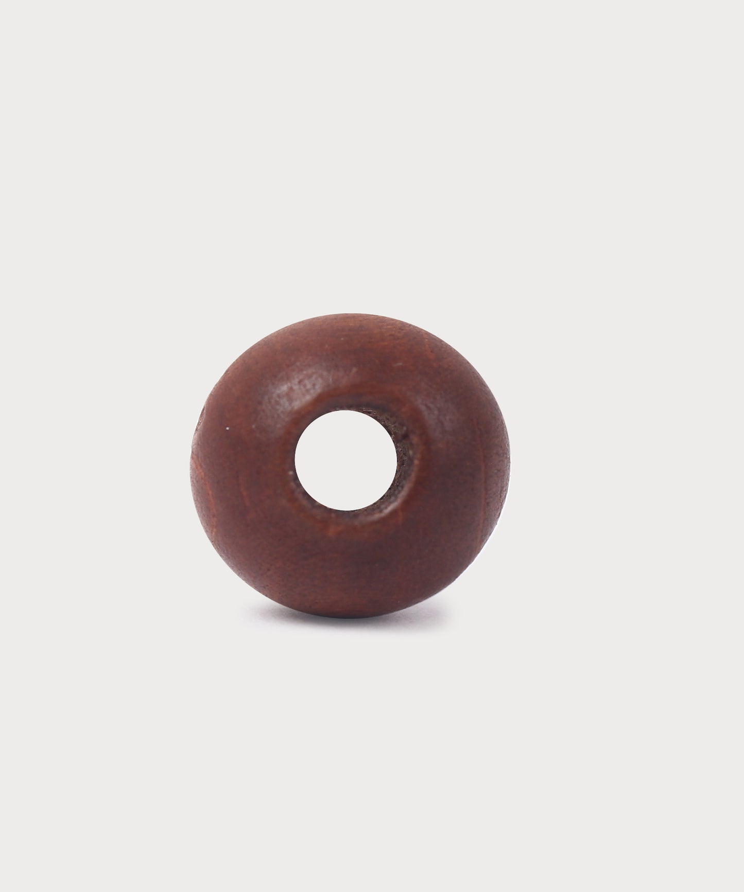 Polished Wooden Bead Smooth Texture