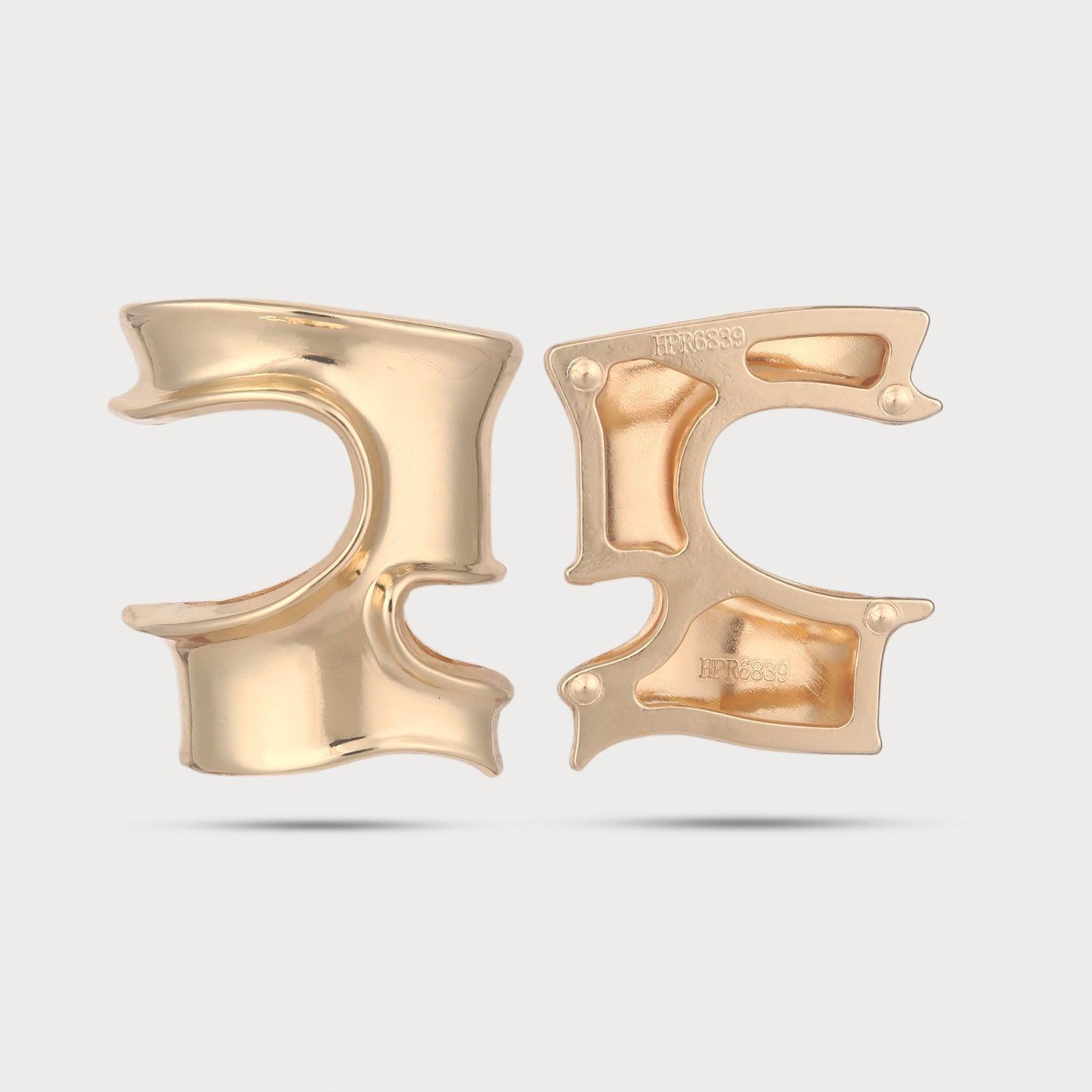 Exclusive Metal Golden Buckle