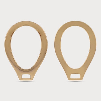 High-Gloss Golden Buckle