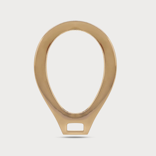 High-Gloss Golden Buckle
