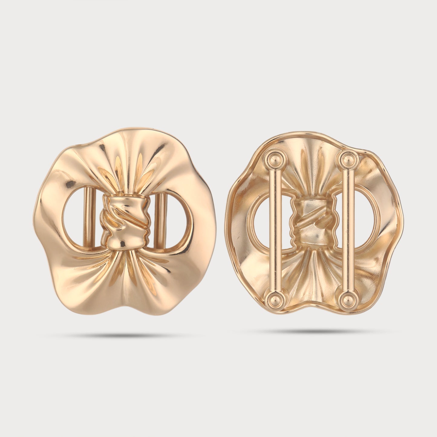 Sculpted Essence Designer Metal Buckle