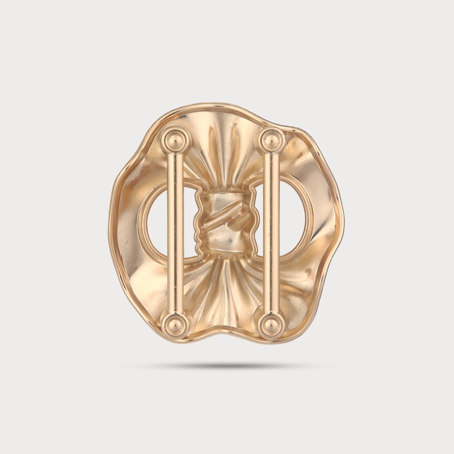 Sculpted Essence Designer Metal Buckle